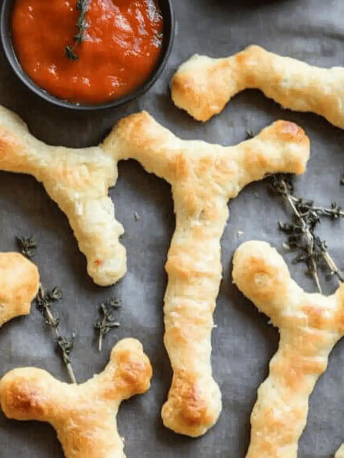 Cheesy Halloween Breadstick Bones That Wow Your Guests 2 Cheesy Halloween Breadstick Bones