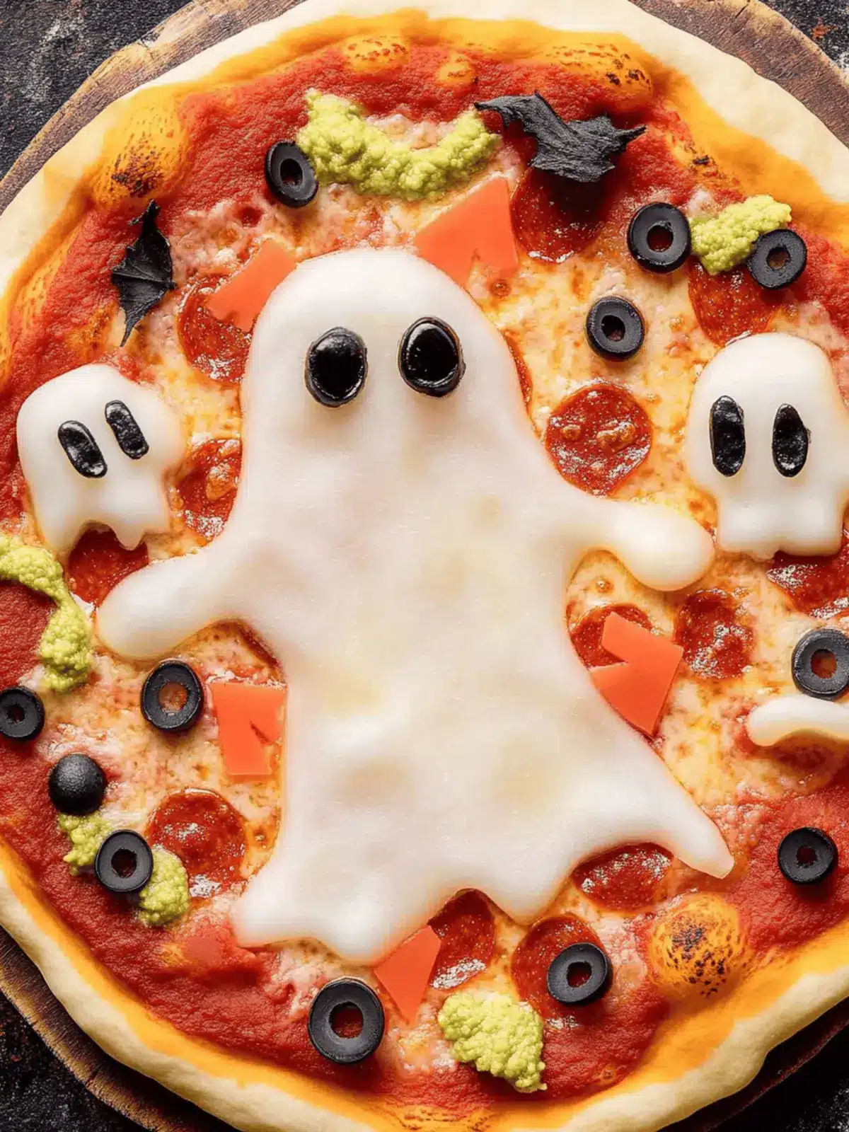 Make Spooky Ghost Pizza for Halloween: A Fun Vegan Treat 2 Ghost Pizza for Halloween