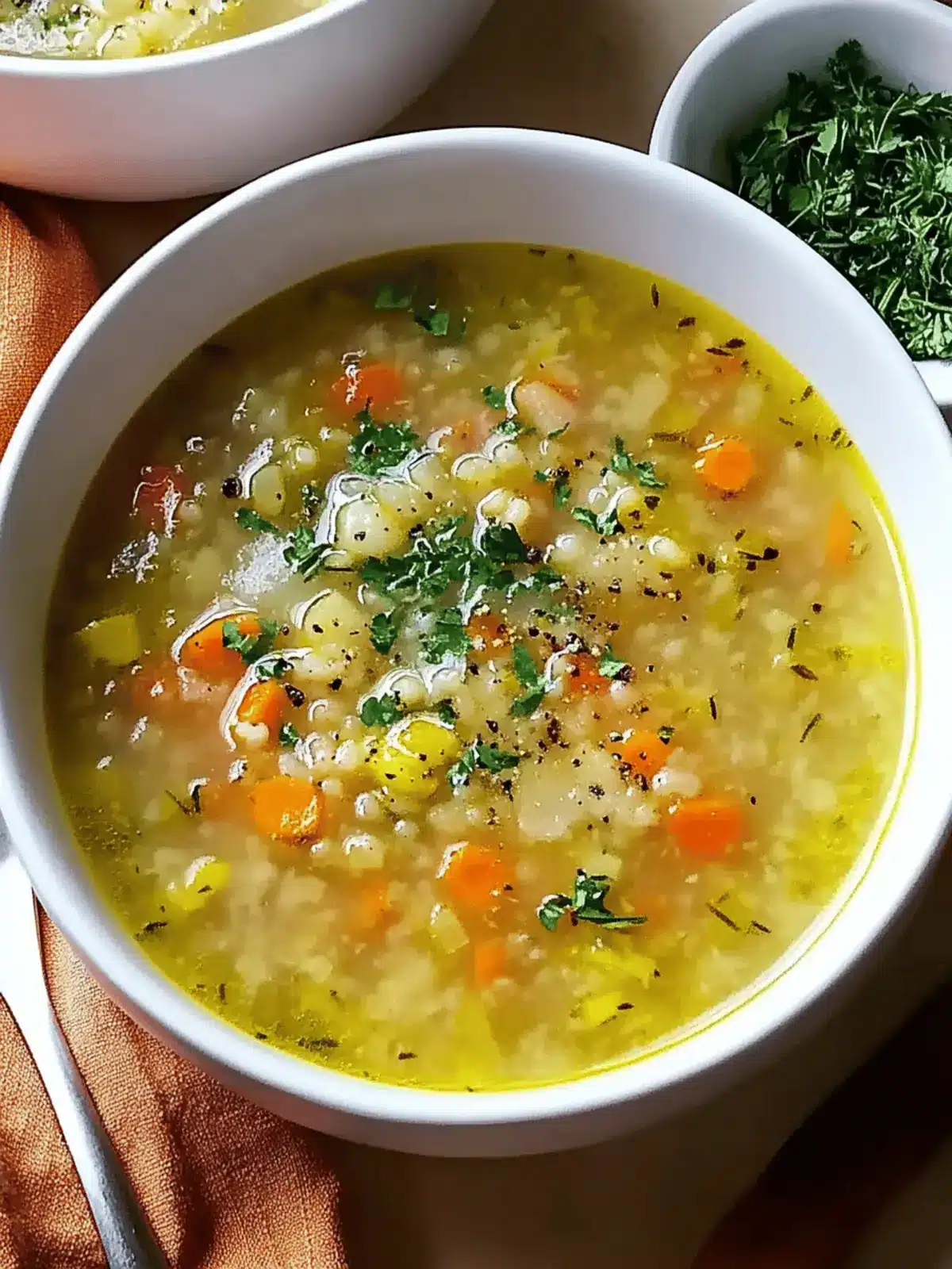 Healing Garlic Soup for Colds: A Cozy Bowl of Comfort 3 Healing Garlic Soup for Colds