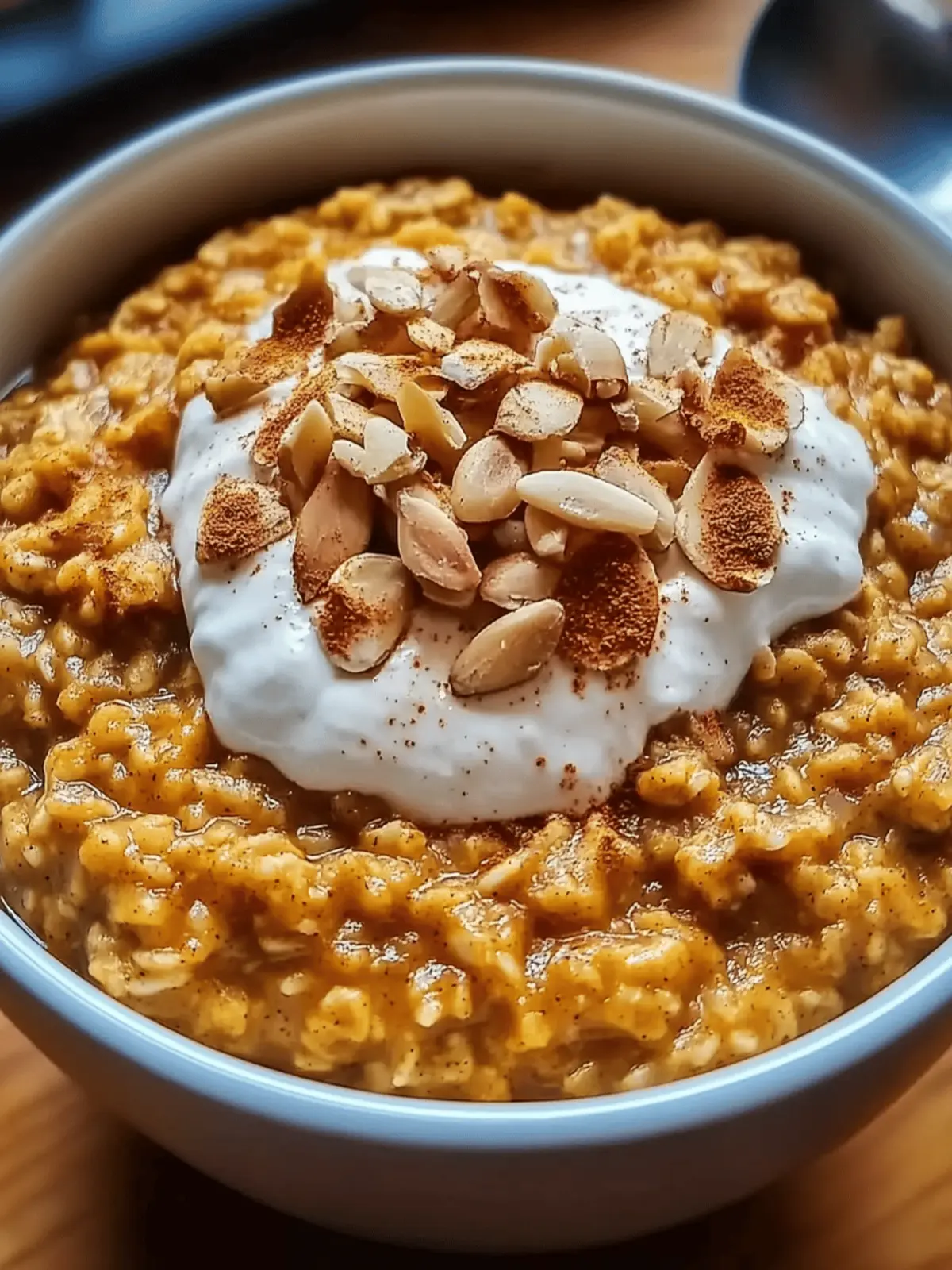 Cozy Warm Spiced Pumpkin Oatmeal for Heartwarming Mornings 5 Warm Spiced Pumpkin Oatmeal