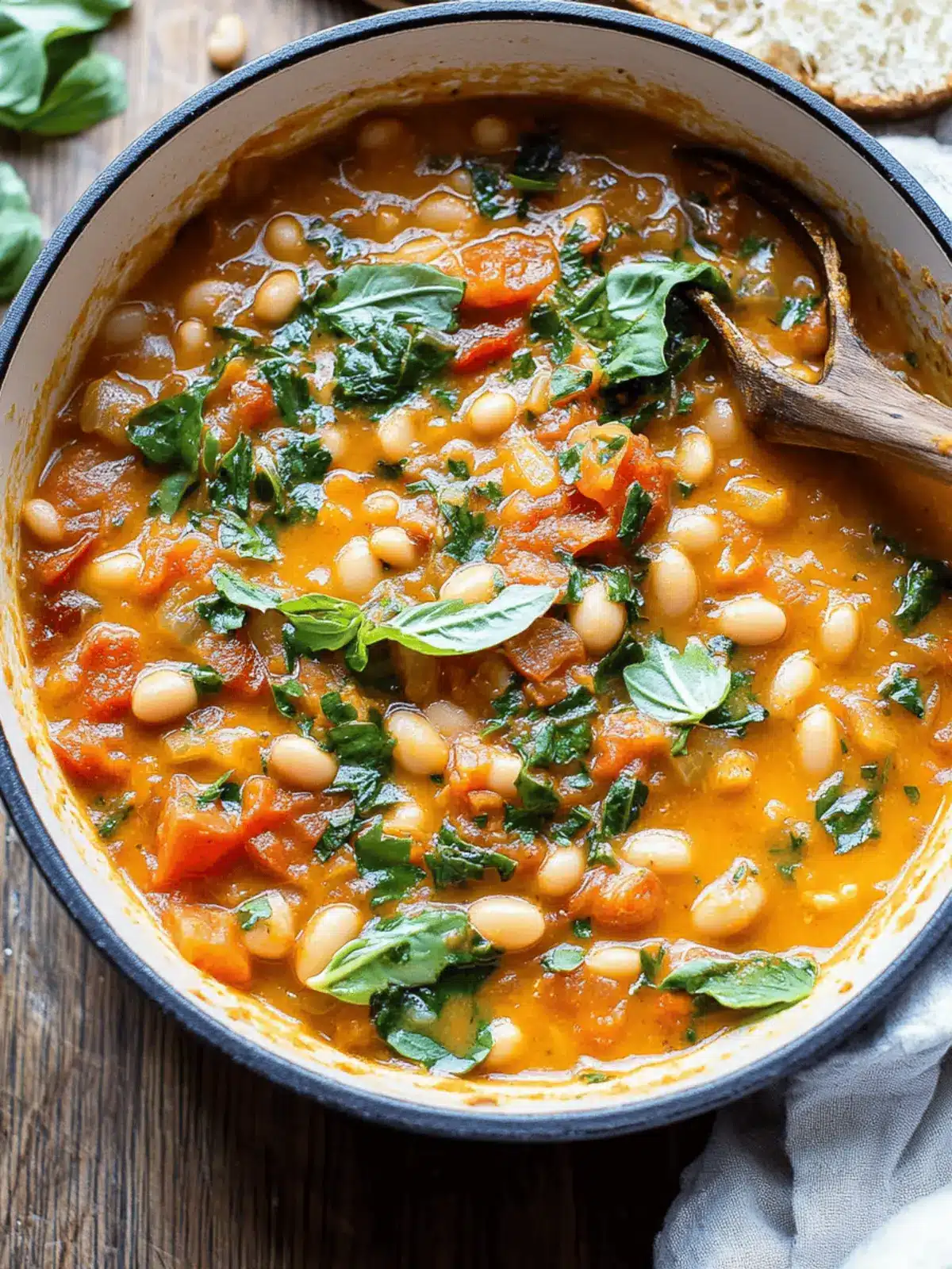 Creamy Tomato White Bean Stew Ready in 25 Minutes or Less 5 Creamy Tomato White Bean Stew