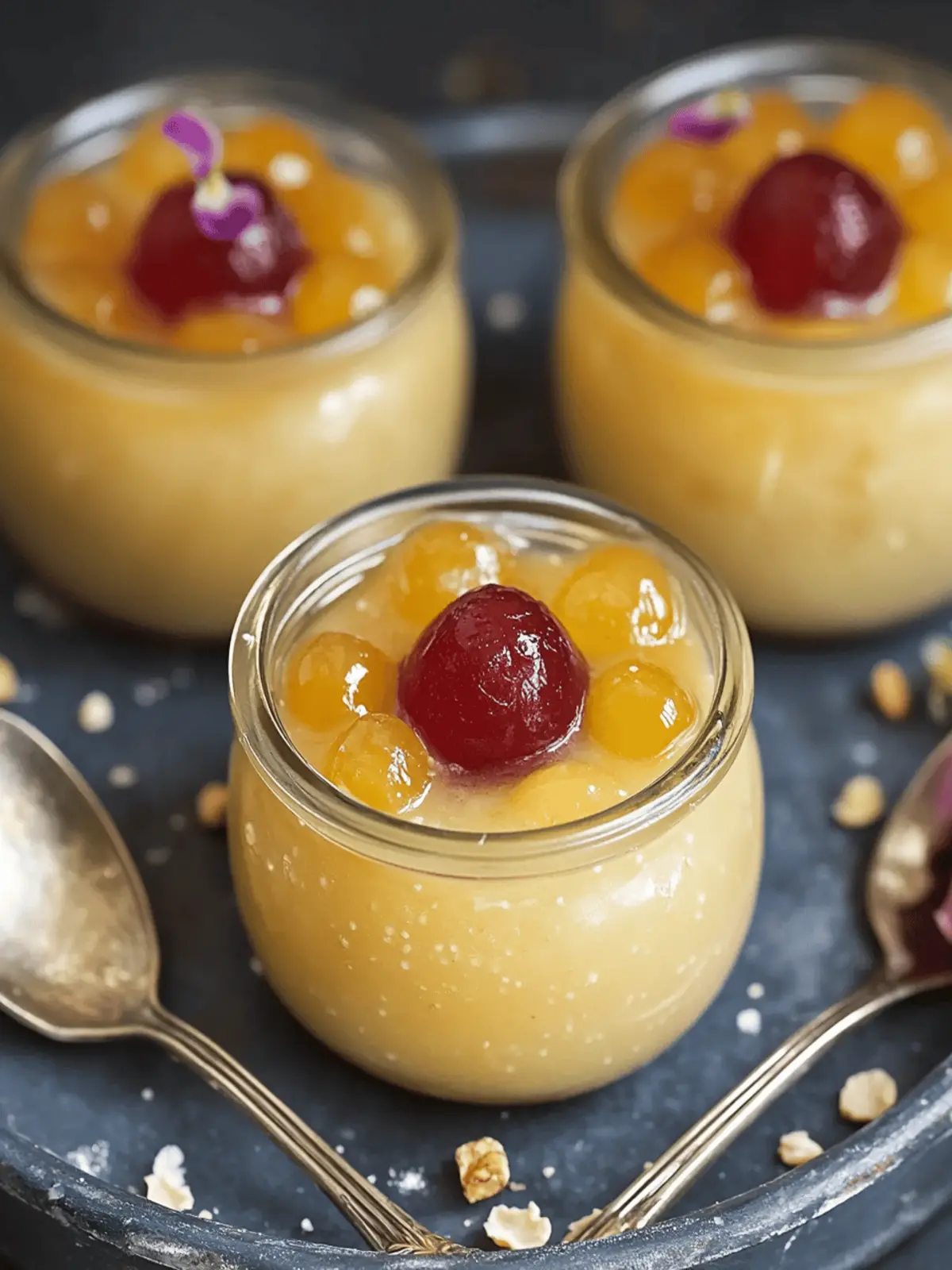 Gulab Jamun Custard Jars: Sweet Festive Delight Under 30 Mins 5 Gulab Jamun Custard Jars