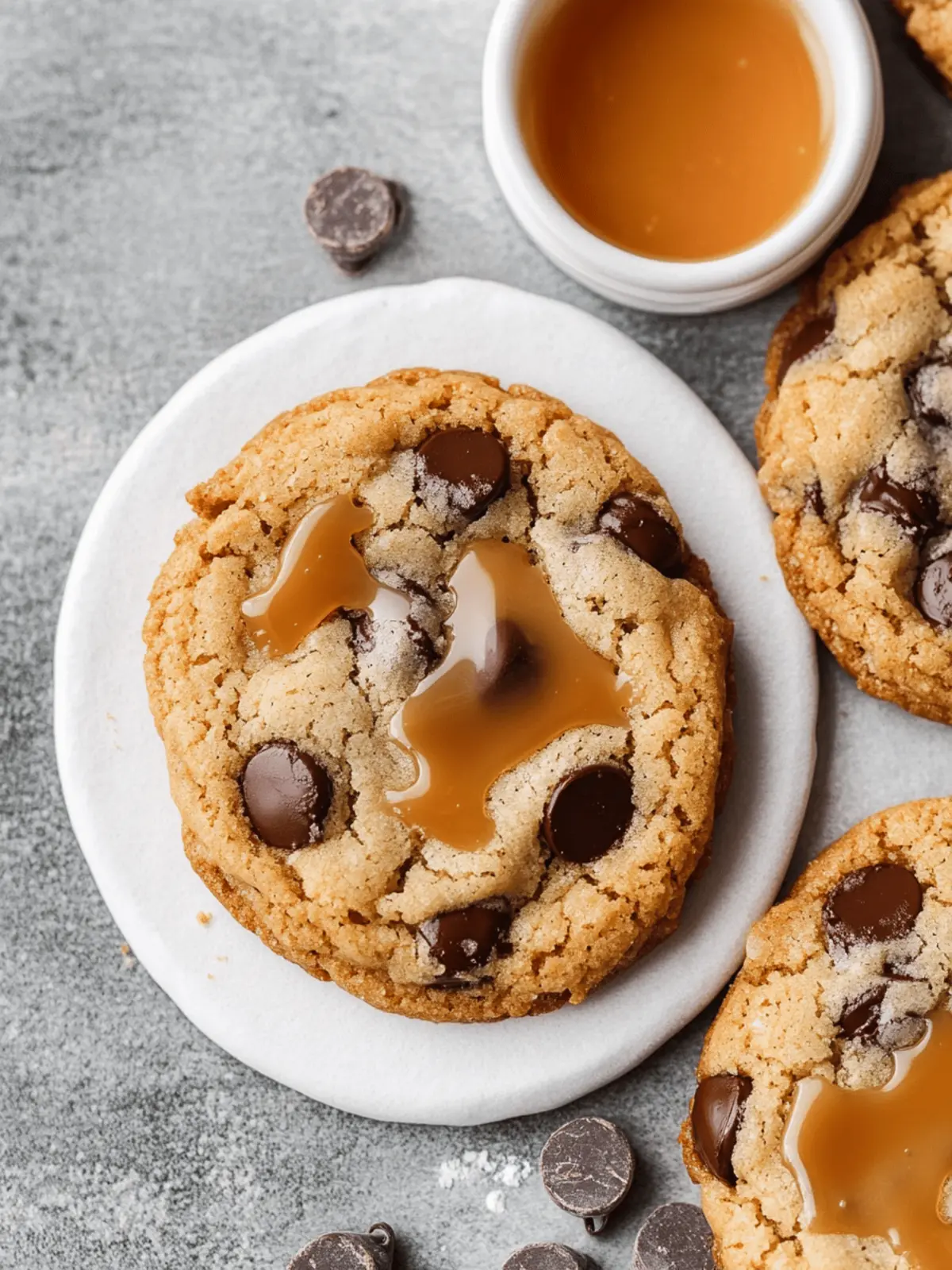 Chewy Caramel Chocolate Chip Cookies that Wow Every Time 2 Caramel Chocolate Chip Cookies