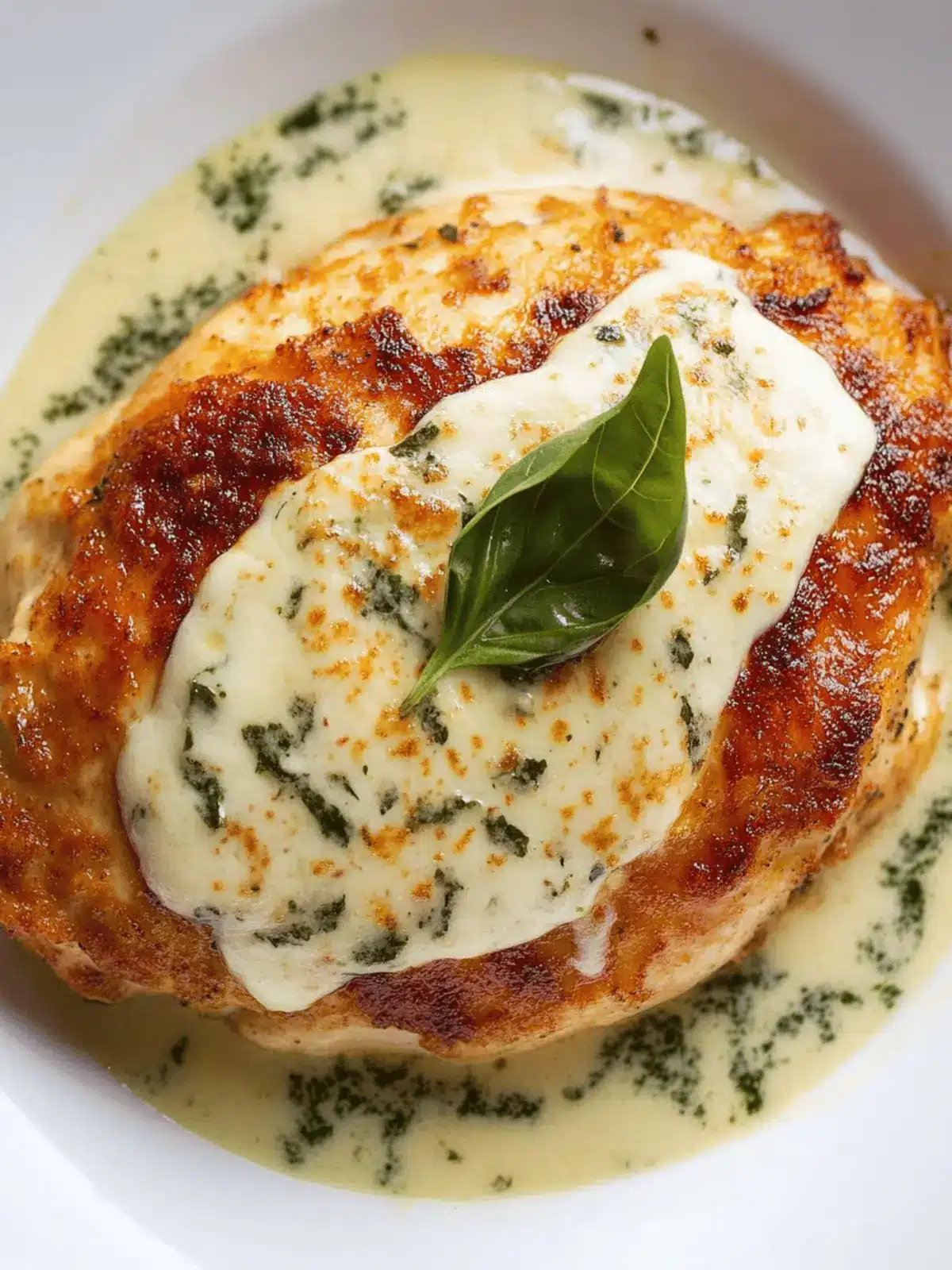 Mozzarella Chicken in Basil Cream Sauce for Effortless Weeknight Eats 3 Mozzarella Chicken in Basil Cream Sauce