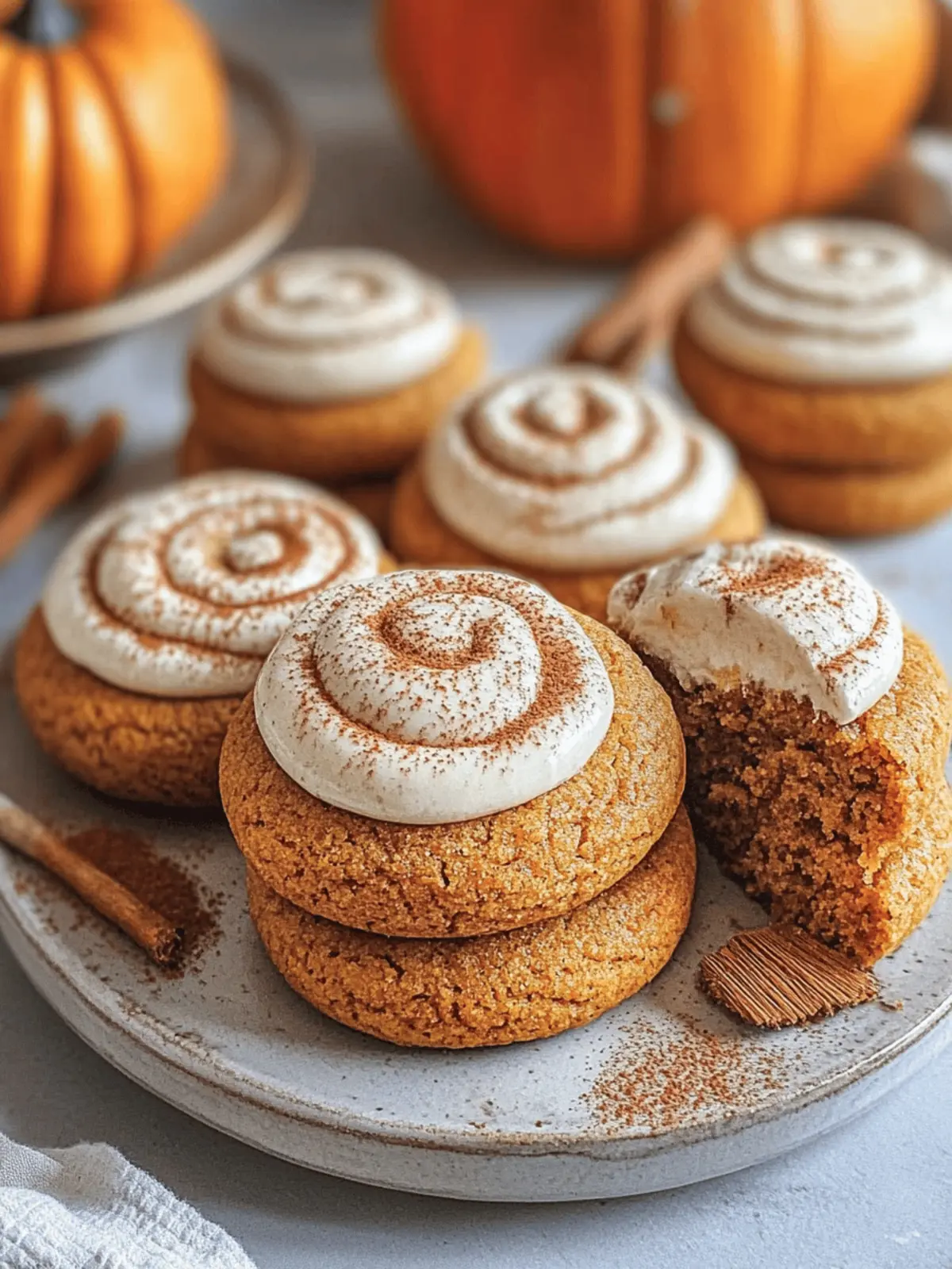 Irresistibly Soft Pumpkin Cookies with Creamy Frosting Magic 2 Soft Pumpkin Cookies