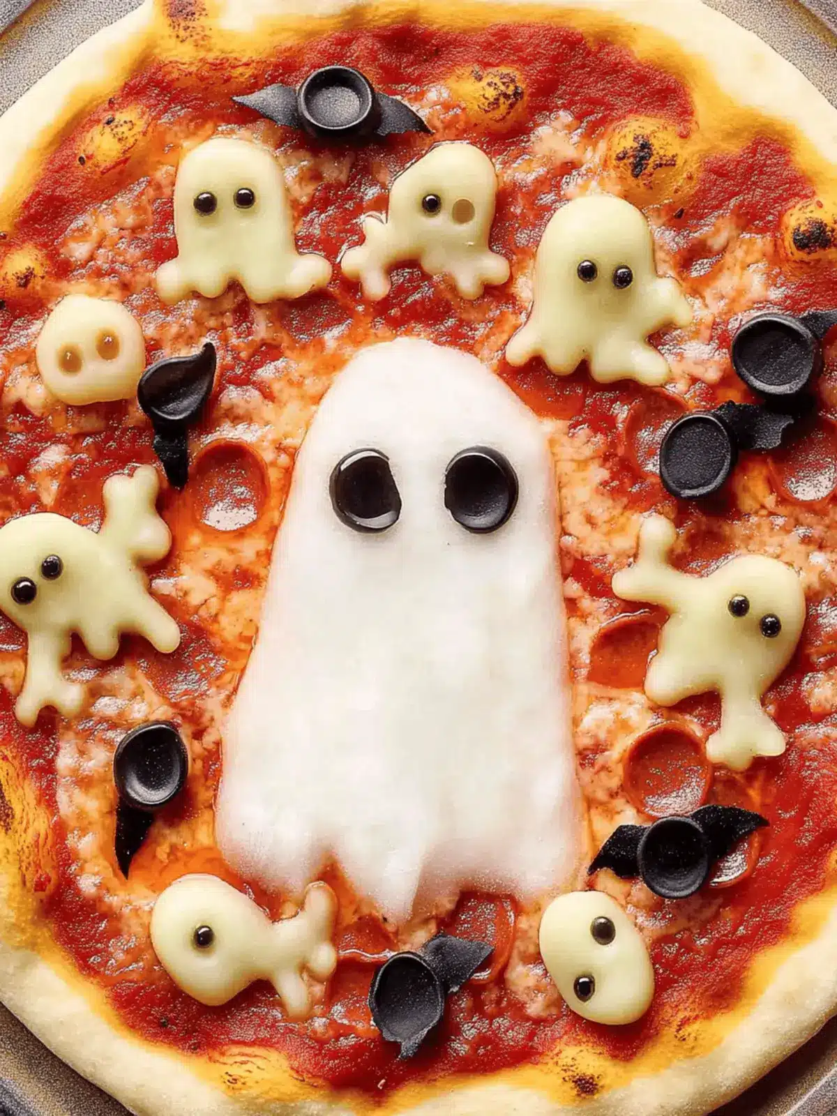 Make Spooky Ghost Pizza for Halloween: A Fun Vegan Treat 4 Ghost Pizza for Halloween