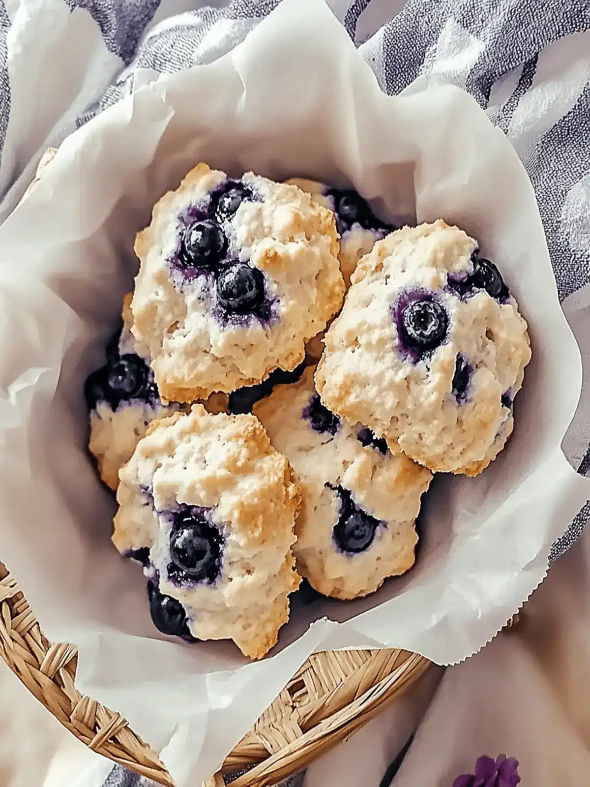 Flaky Wild Blueberry Scones: A Quick, Customizable Delight 4 Flaky Wild Blueberry Scones