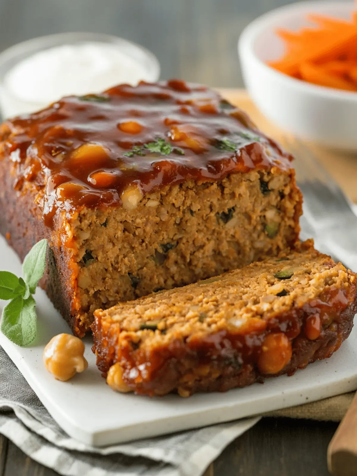 Irresistible Classic Chickpea Vegan Meatloaf You’ll Crave 2 Classic Chickpea Vegan Meatloaf