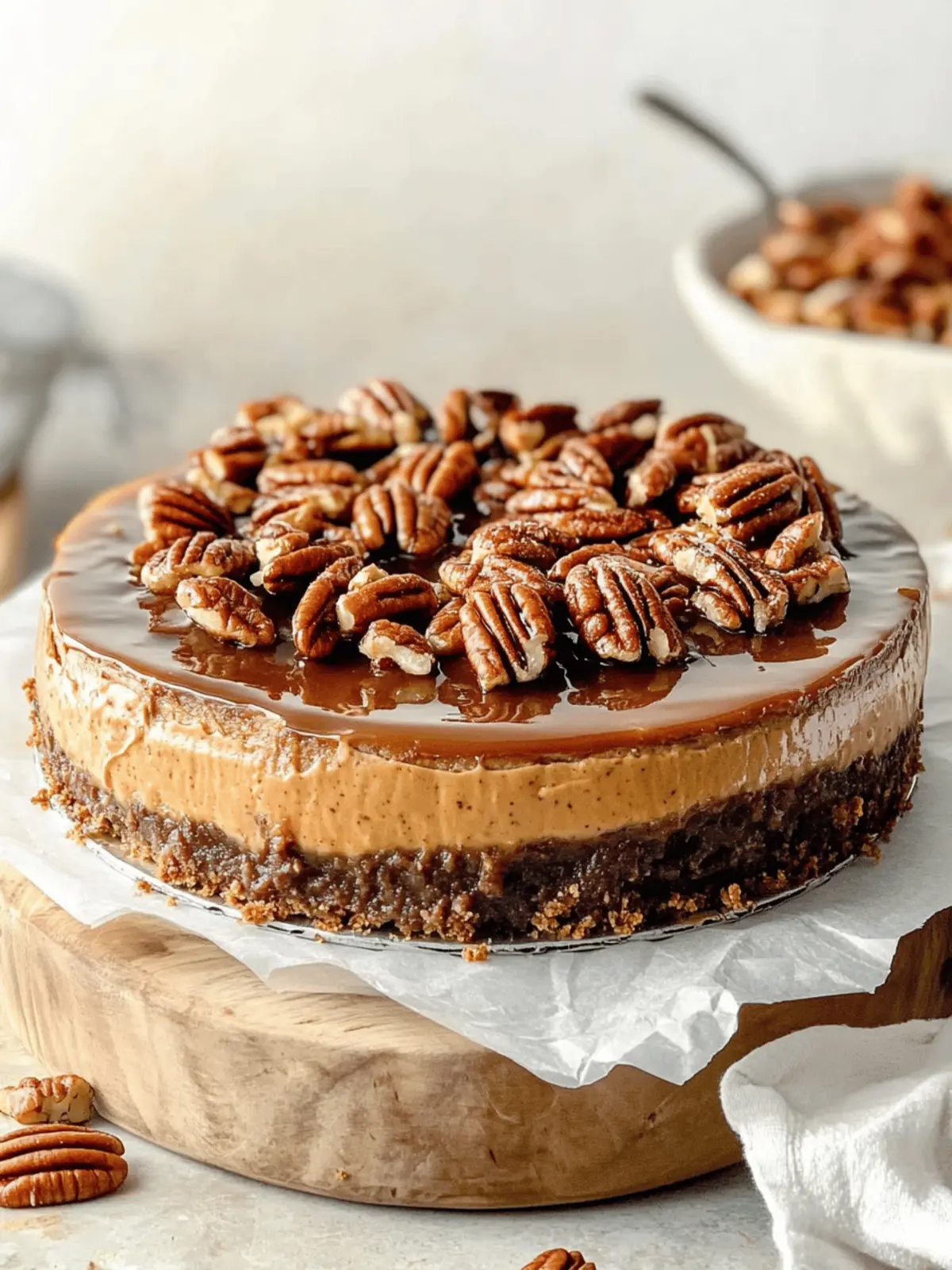 Pecan Pie Cheesecake: The Ultimate Sweet Indulgence! 5 Pecan Pie Cheesecake