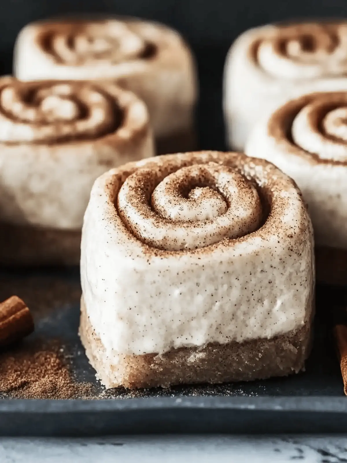 Mini Cinnamon Roll Cheesecakes that Melt in Your Mouth 5 Mini Cinnamon Roll Cheesecakes