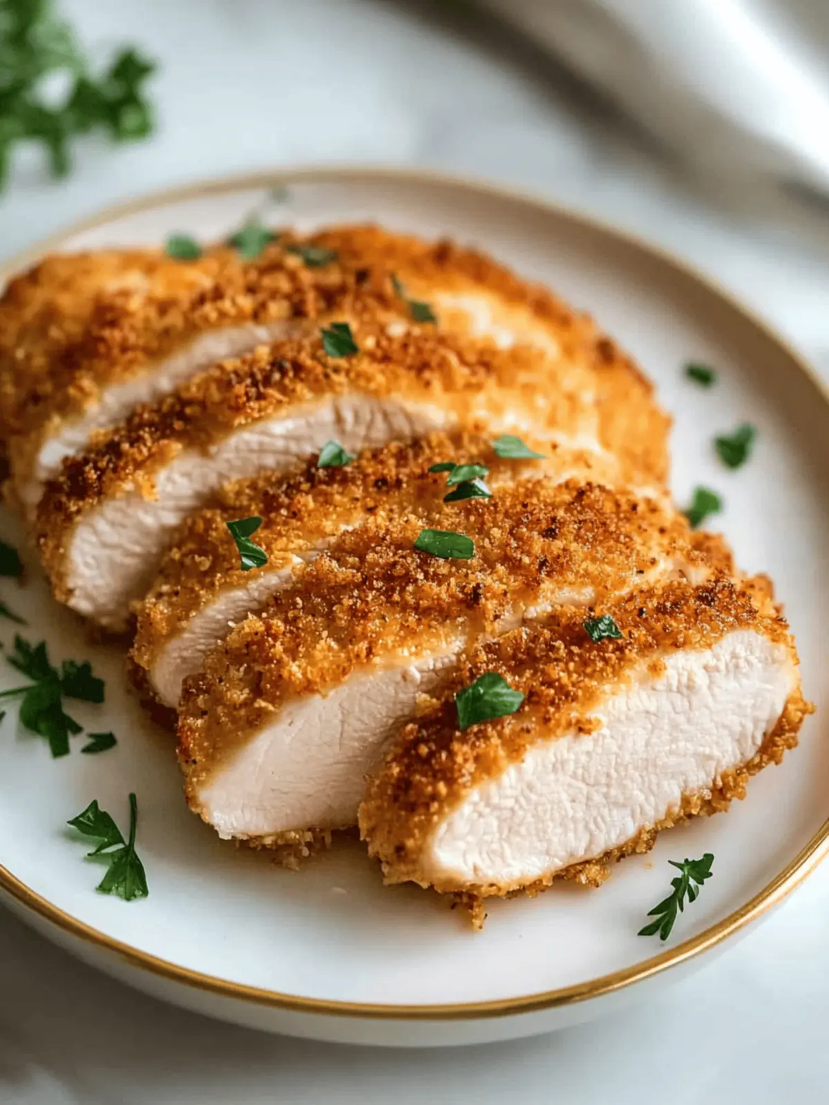 Crispy Panko Parmesan Crusted Chicken Breasts for Quick Delights 3 Crispy Panko Parmesan Crusted Chicken Breasts