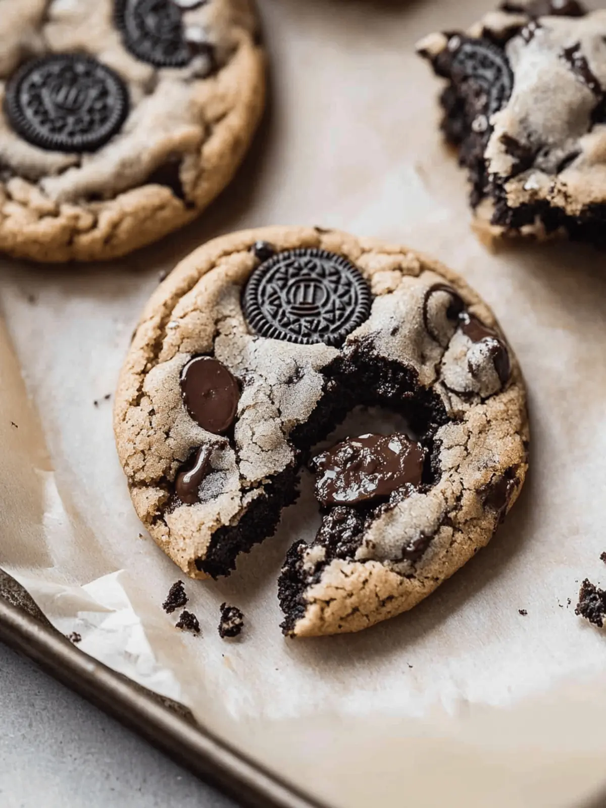 Oreo Chocolate Chip Cookies: Chewy, Gooey Bliss Awaits 3 Oreo Chocolate Chip Cookies