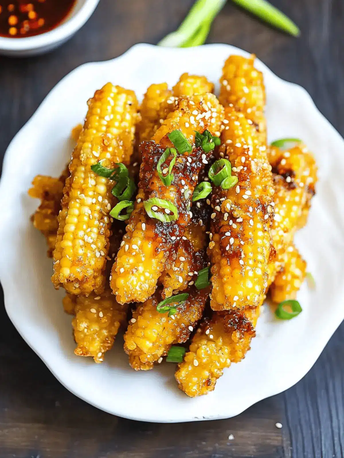Crispy Baby Corn with Spicy Chili Garlic Glaze You’ll Love 5 Crispy Baby Corn