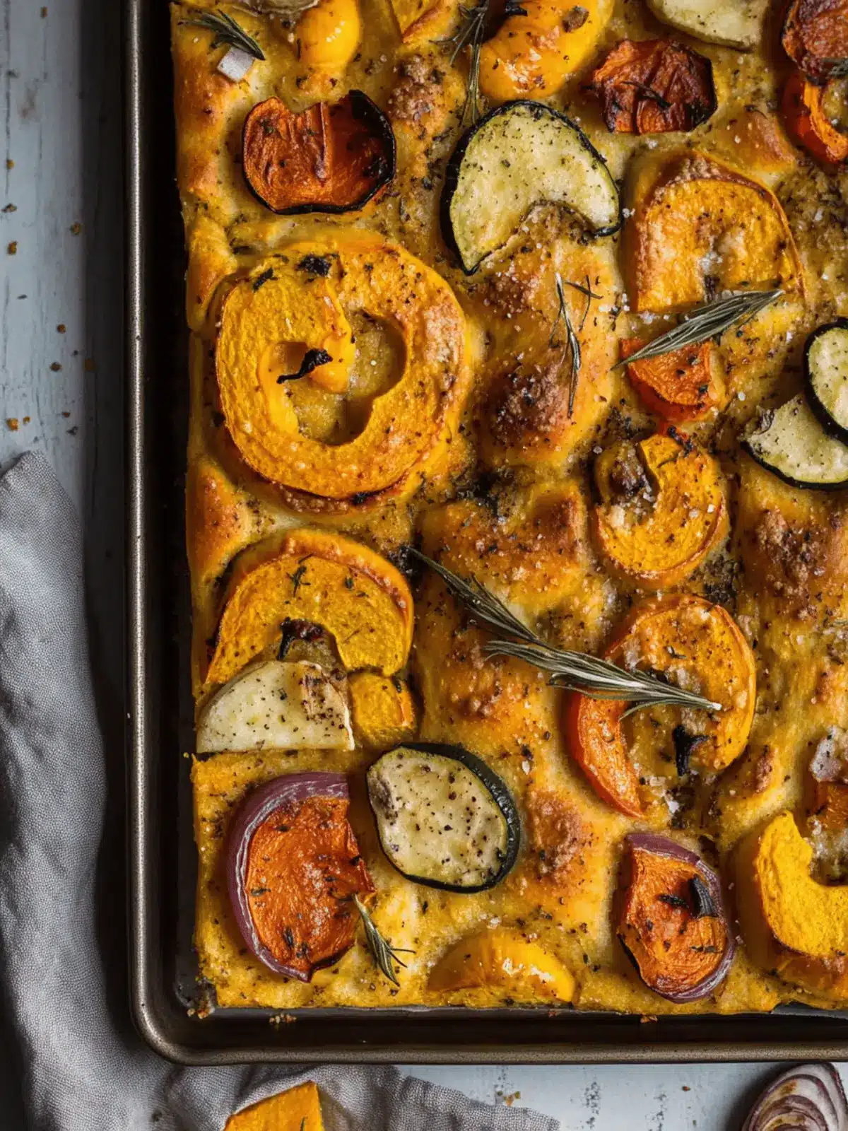 Irresistible Pumpkin Focaccia for Cozy Fall Evenings 2 Pumpkin Focaccia