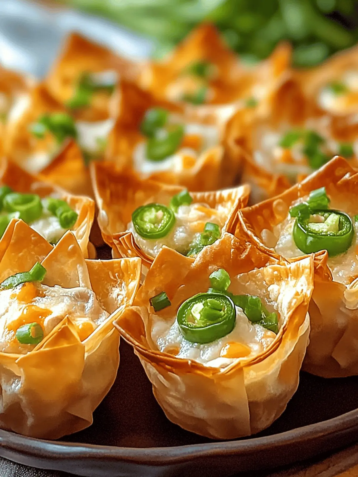 Spicy Jalapeno Popper Wonton Cups for Flavor-Packed Fun 2 Jalapeno Popper Wonton Cups