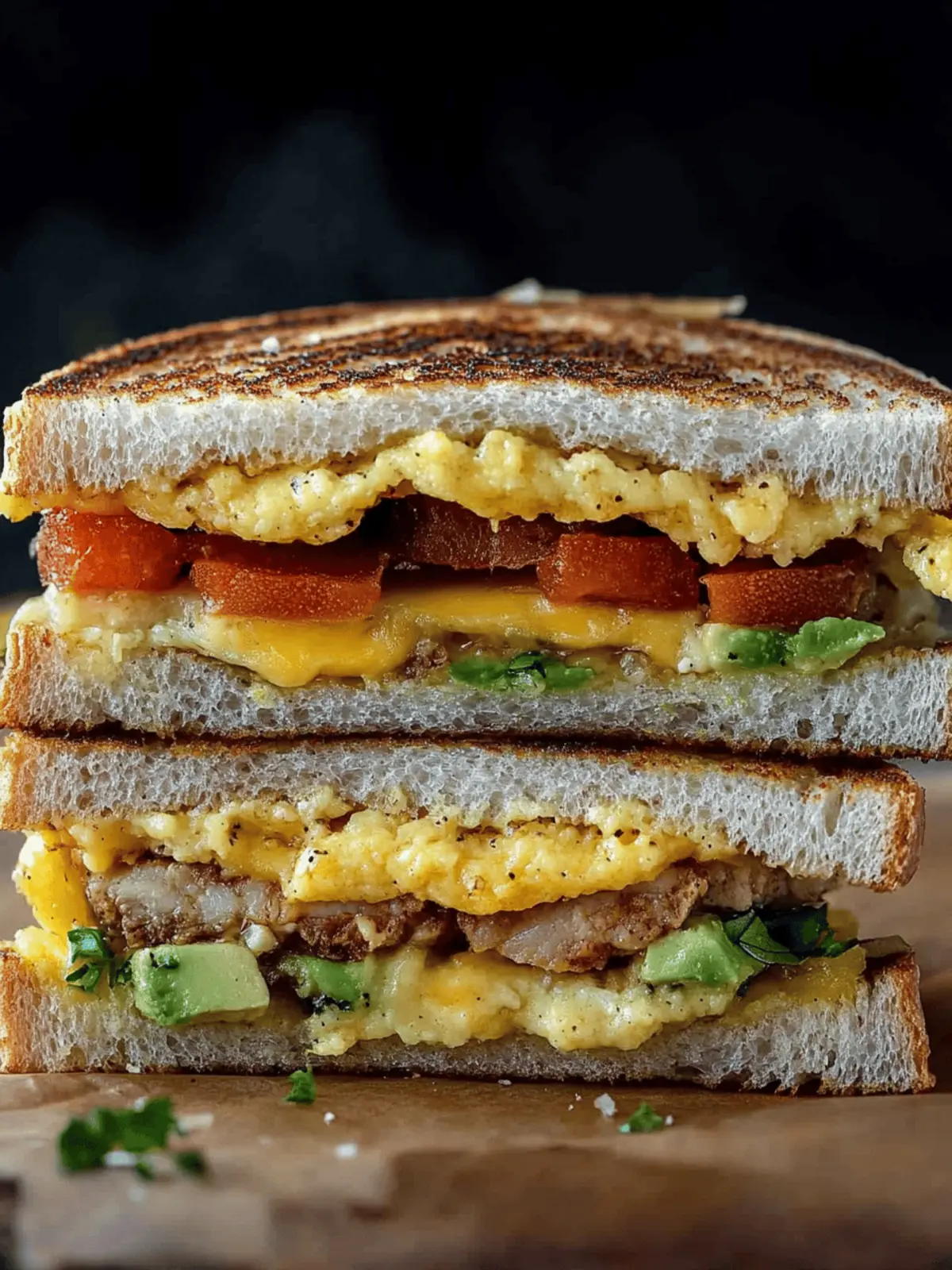 Ultimate Breakfast Club Sandwich to Kickstart Your Day 3 Breakfast Club Sandwich