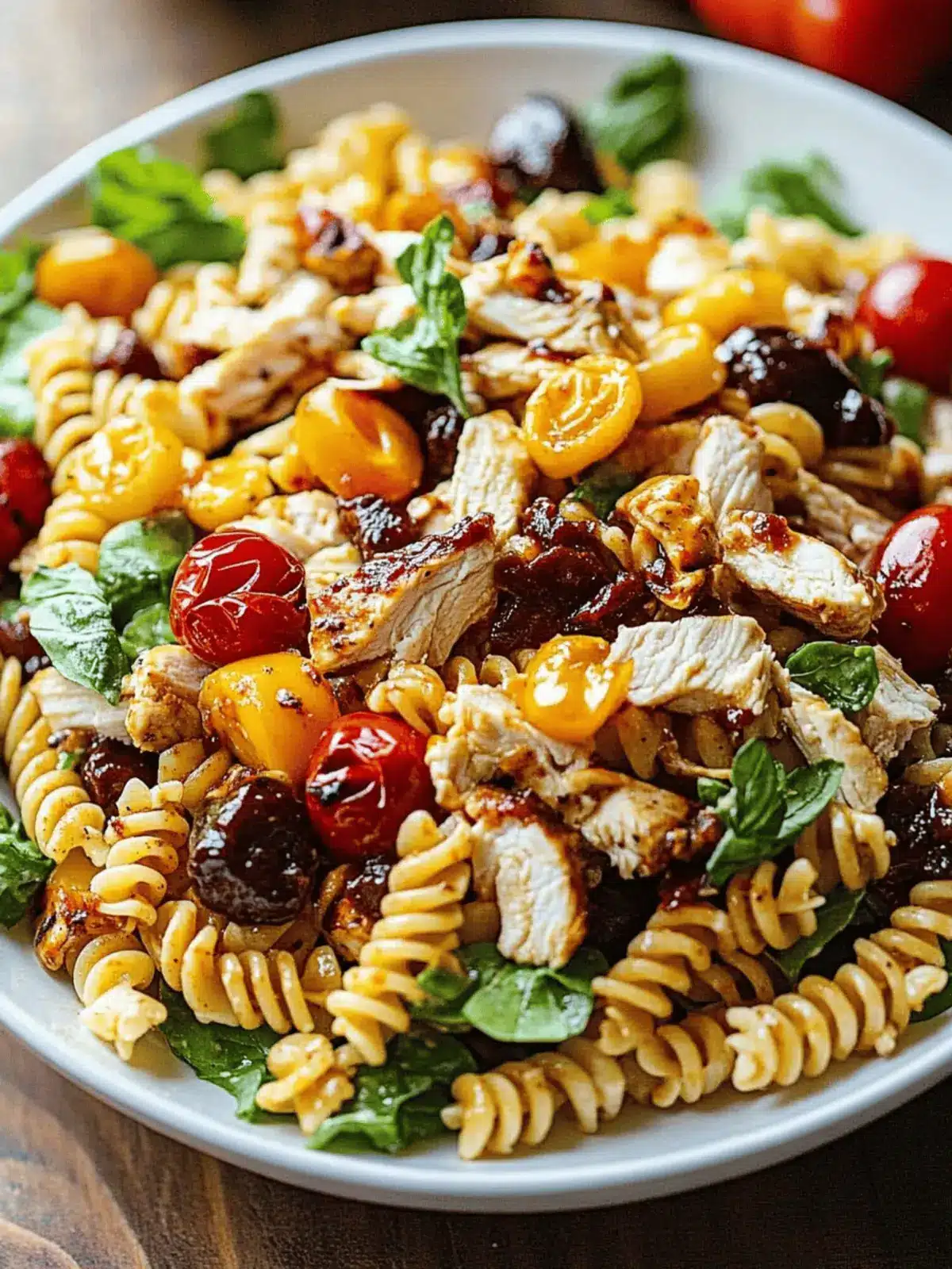 Ultimate BBQ Chicken Ranch Pasta Salad for Summer Fun 4 BBQ Chicken Ranch Pasta Salad