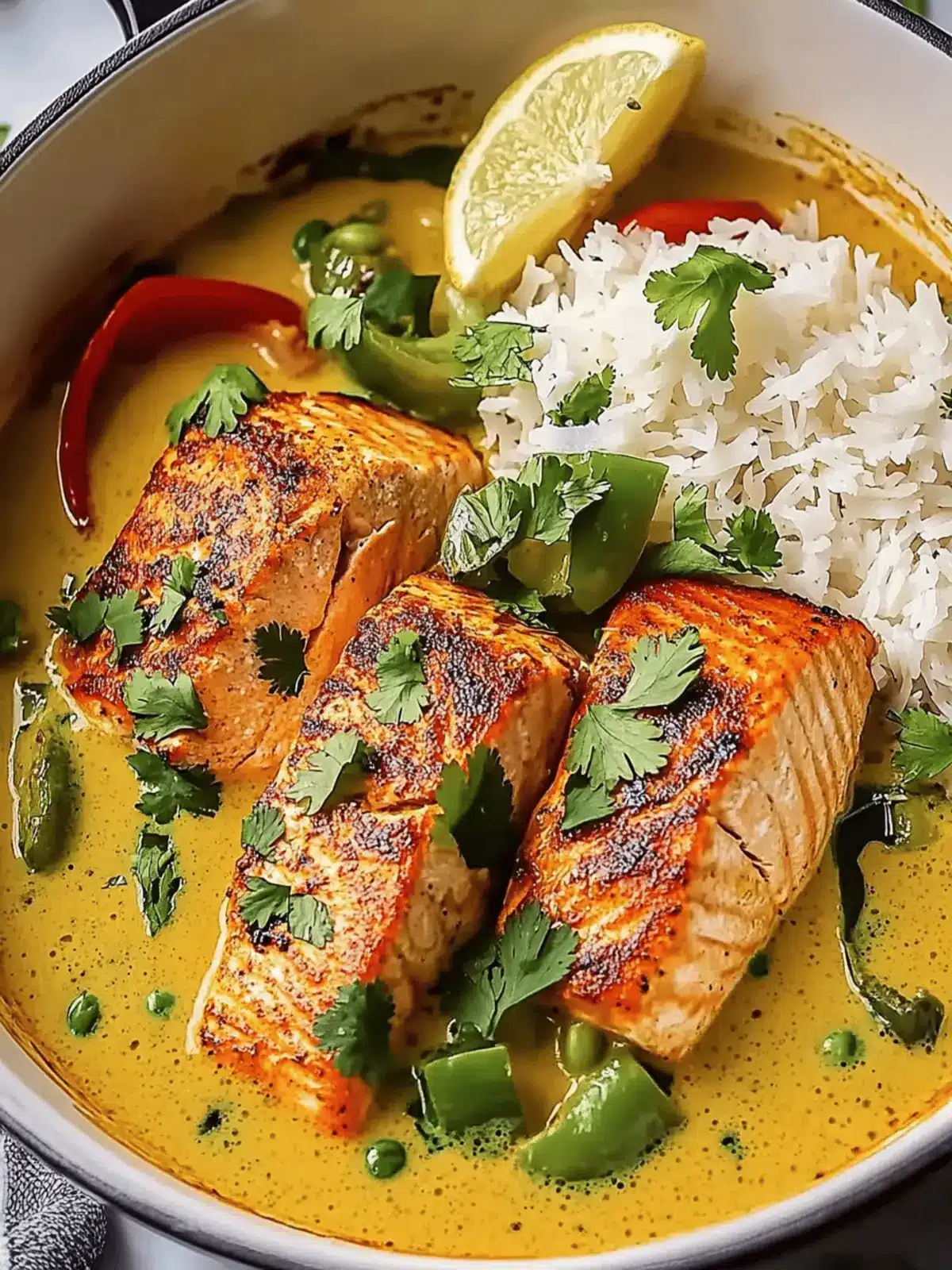 Caribbean Coconut Curry Salmon: A Quick One-Pan Delight 5 Caribbean Coconut Curry Salmon