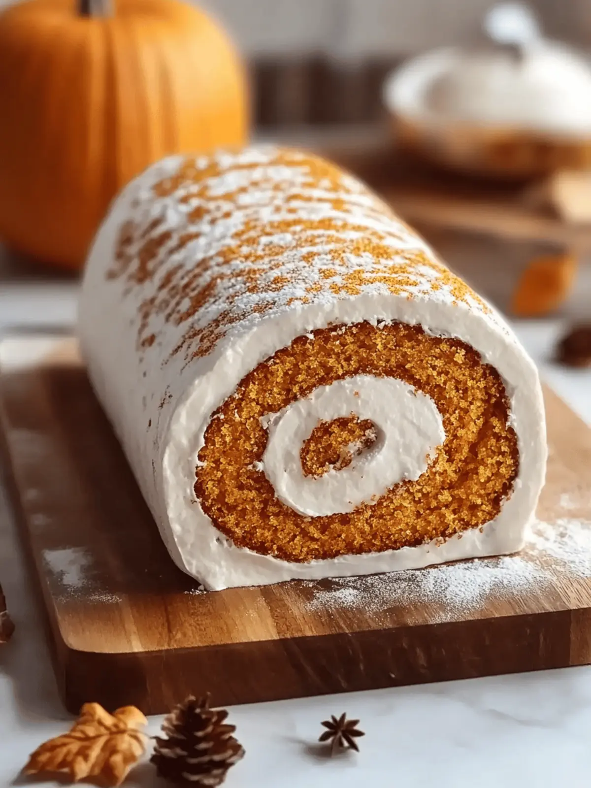 Delicious Fall Pumpkin Spice Roll Cake You’ll Love to Bake 5 Fall Pumpkin Spice Roll Cake