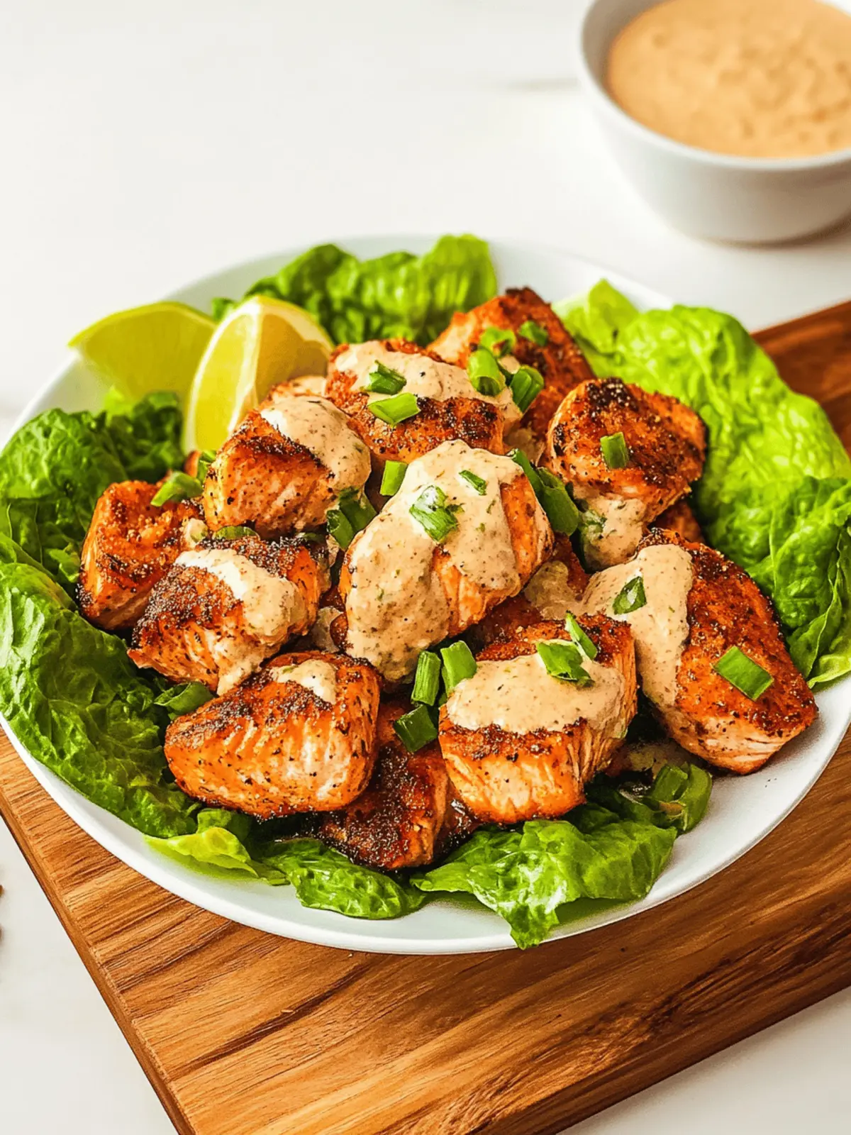 Crispy Air Fryer Bang Bang Salmon Bites in Just 15 Minutes 3 Air Fryer Bang Bang Salmon Bites