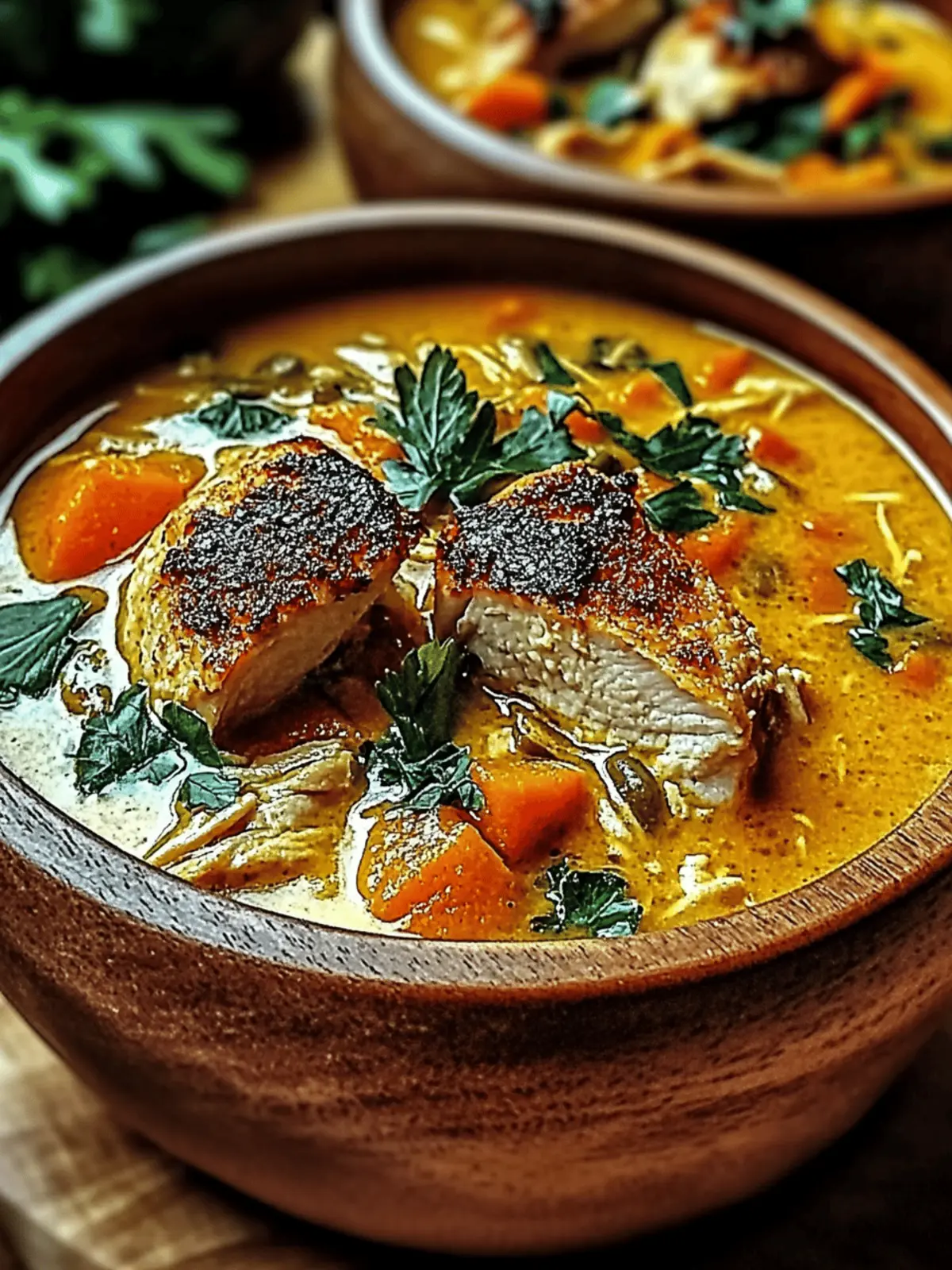 Creamy Pumpkin Chicken Soup: Your Cozy Autumn Comfort Food 5 Creamy Pumpkin Chicken Soup