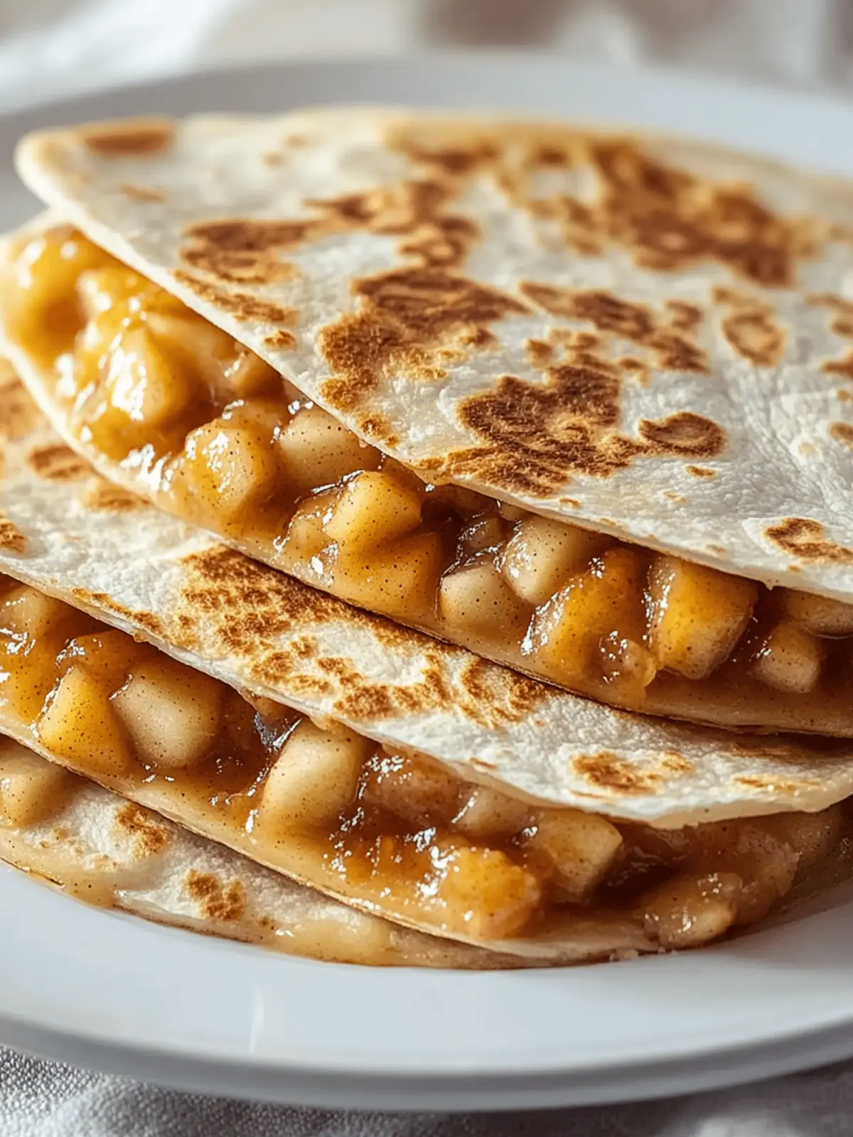 Delicious Apple Cinnamon Breakfast Quesadillas to Brighten Mornings 4 Apple Cinnamon Breakfast Quesadillas