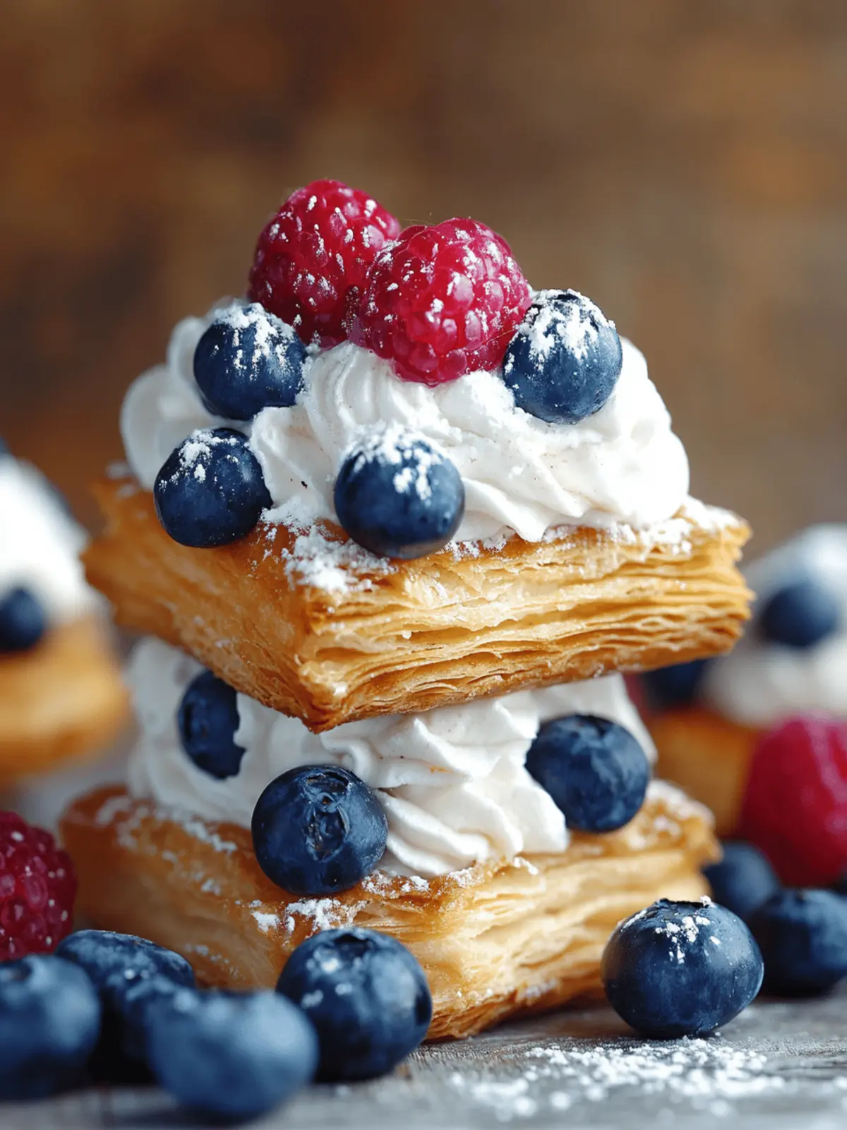 Irresistible Patriotic Red, White and Blue Pastries to Wow! 2 Patriotic Red, White and Blue Pastries
