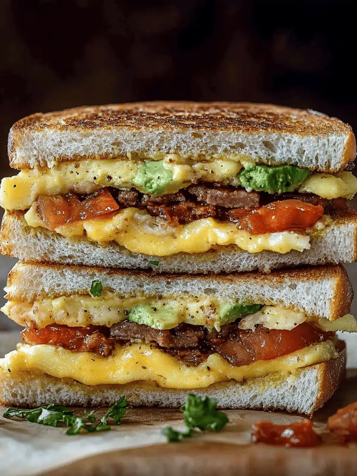 Ultimate Breakfast Club Sandwich to Kickstart Your Day 2 Breakfast Club Sandwich