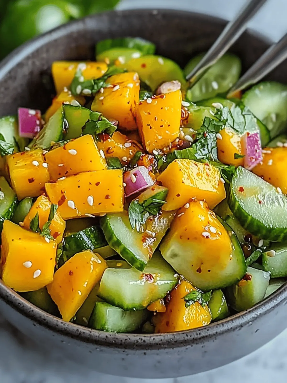 Mango Cucumber Salad with Chili Lime: A Zesty Summer Must-Try 3 Mango Cucumber Salad with Chili Lime