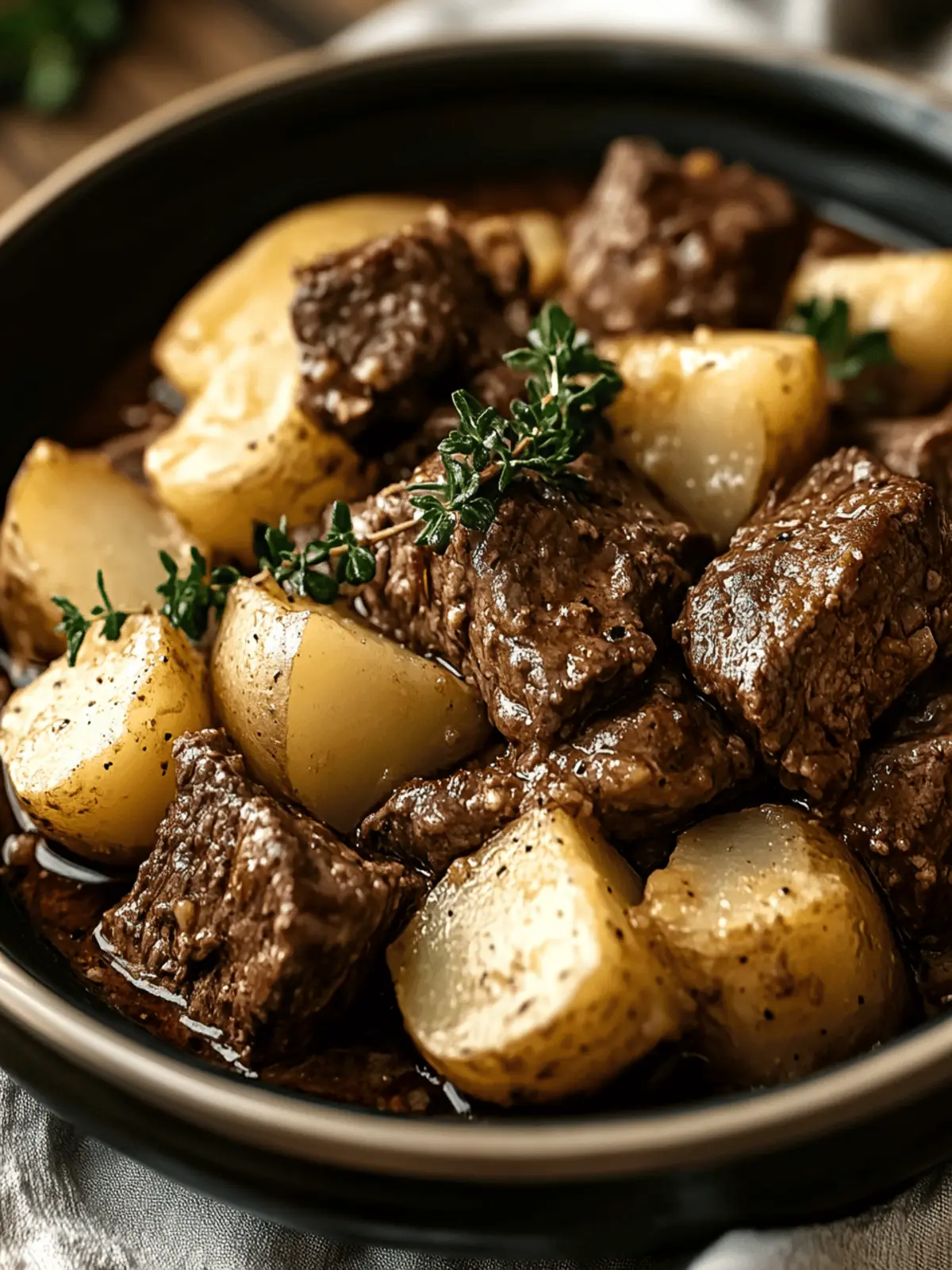 Crockpot Loaded Steak and Potato Bake: Easy Comfort Delight 5 Crockpot Loaded Steak and Potato Bake