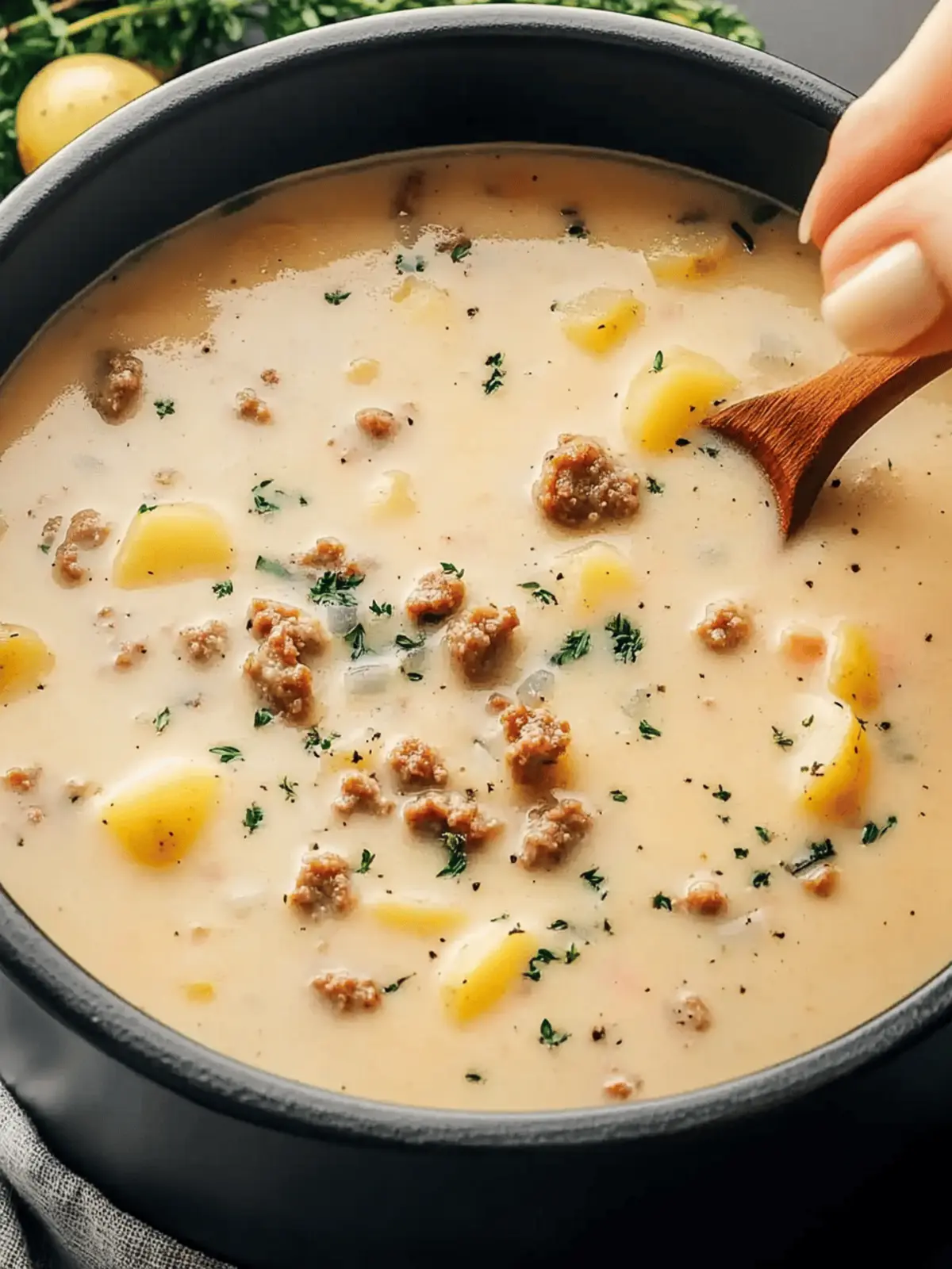 Creamy Sausage Potato Soup for Ultimate Comfort and Warmth 3 Creamy Sausage Potato Soup