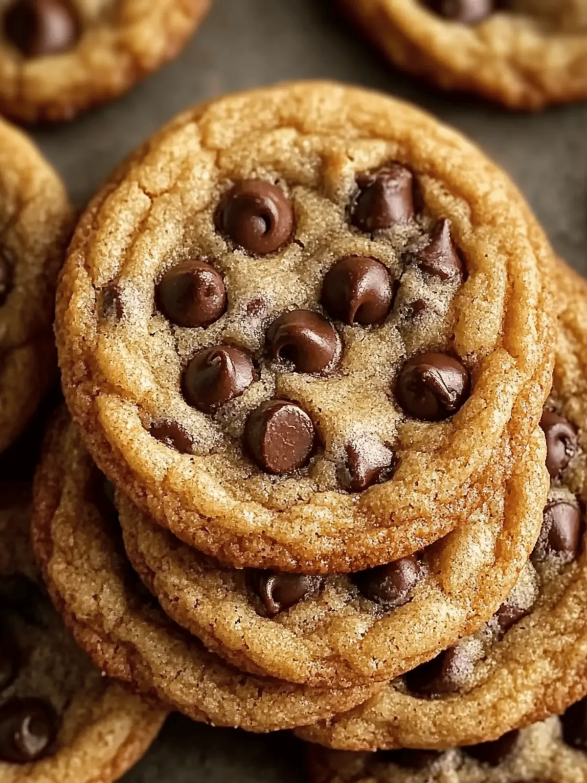 Crispy Thin Chocolate Chip Cookies That Steal the Show 3 Thin Crispy Chocolate Chip Cookies