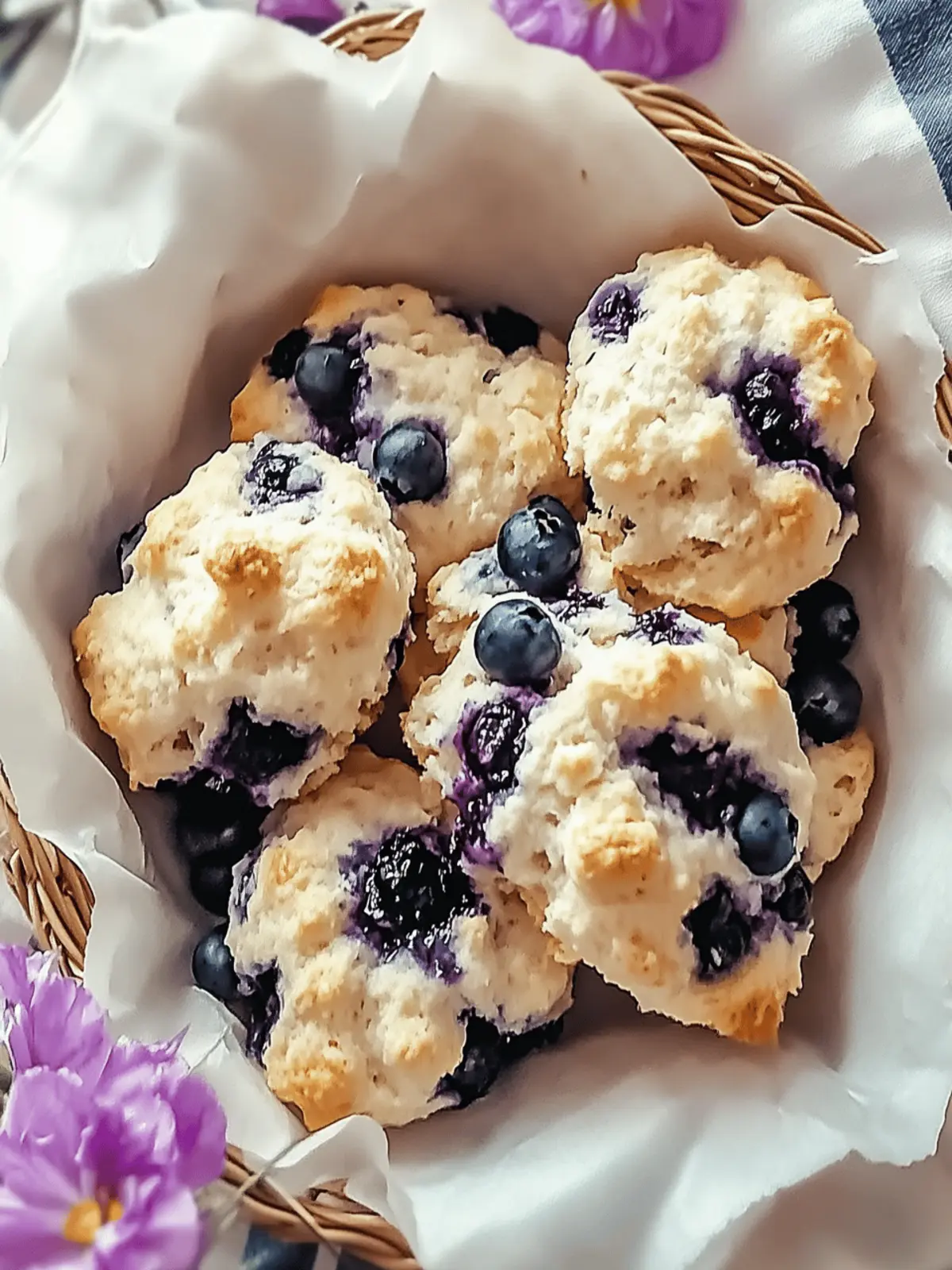 Flaky Wild Blueberry Scones: A Quick, Customizable Delight 5 Flaky Wild Blueberry Scones