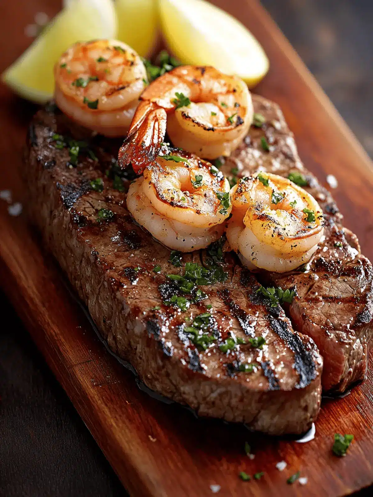Sizzling Steak and Shrimp: Quick One-Pan Dinner Delight 4 Steak and Shrimp