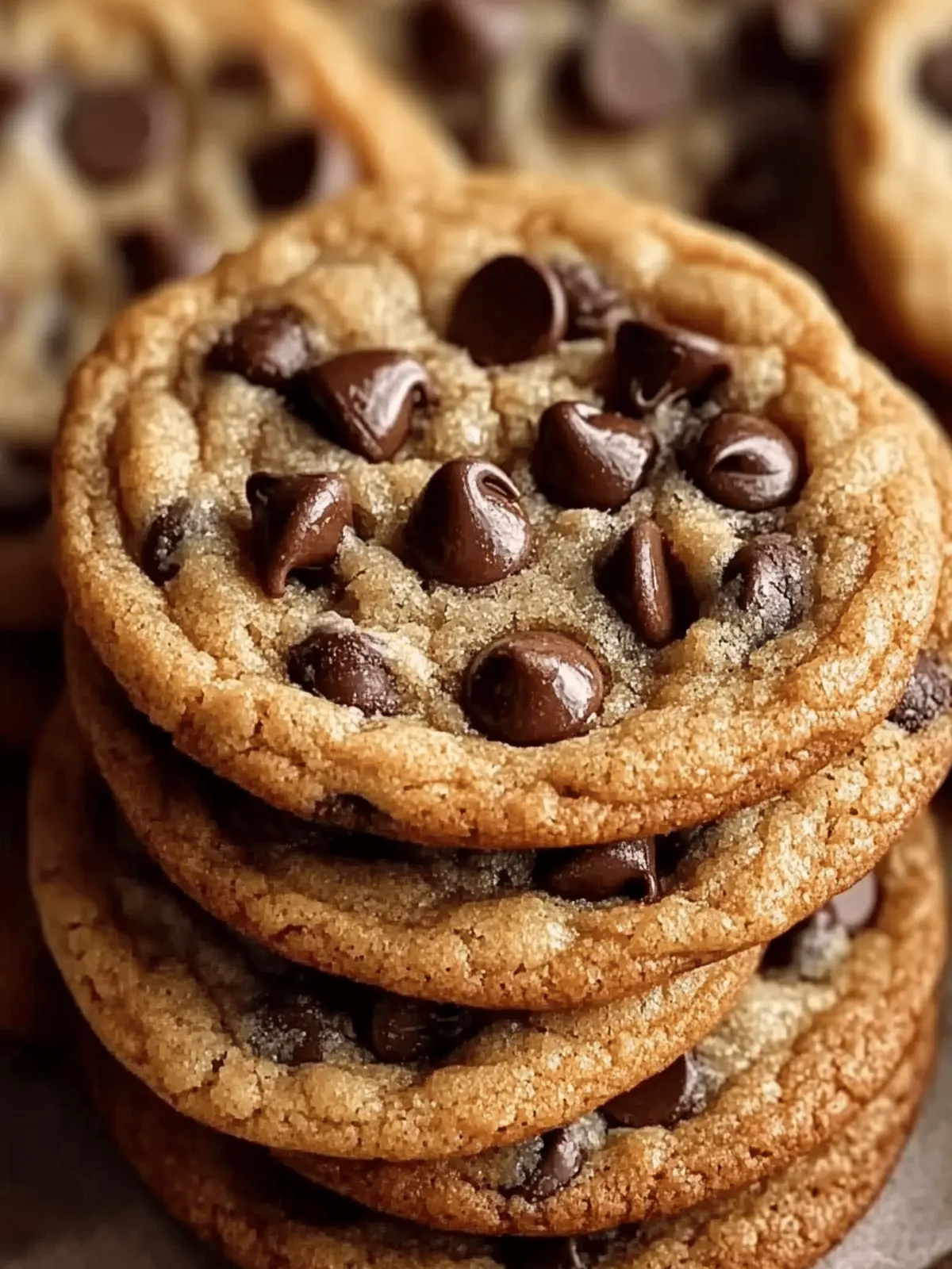 Crispy Thin Chocolate Chip Cookies That Steal the Show 5 Thin Crispy Chocolate Chip Cookies