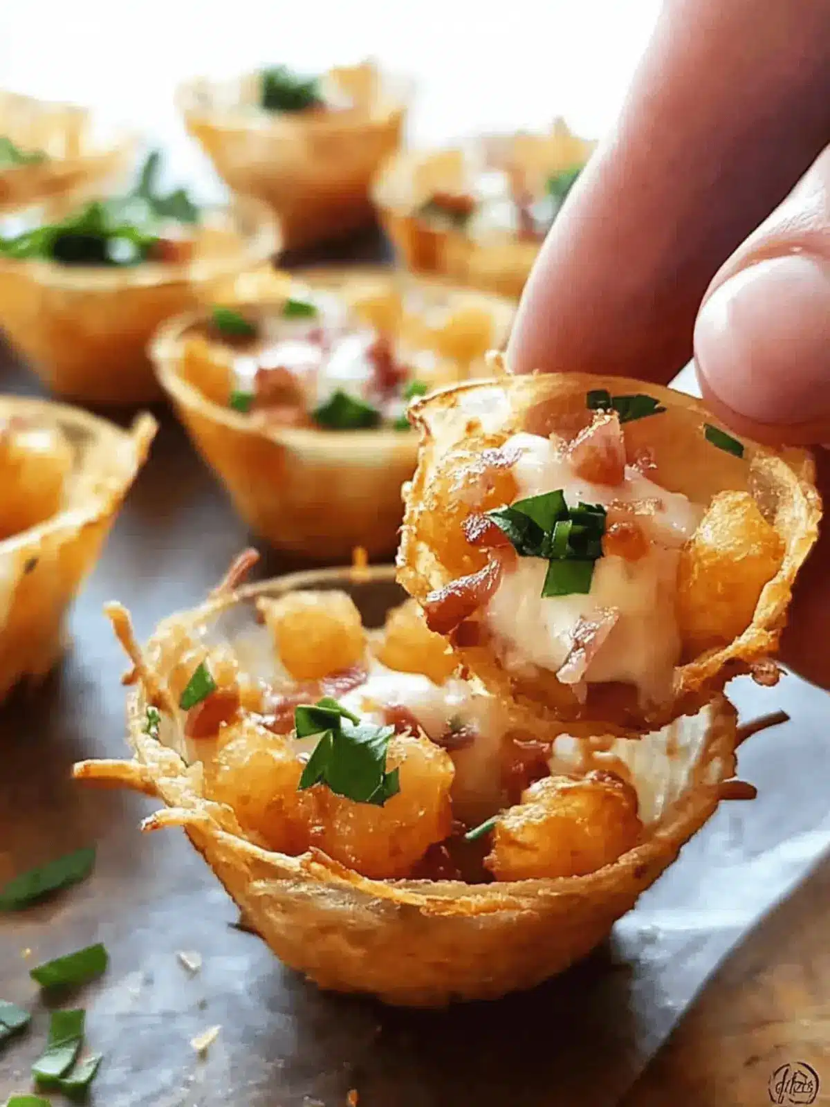 Tater Tot Appetizer Cups: Your New Favorite Game Day Snack 3 Tater Tot Appetizer Cups