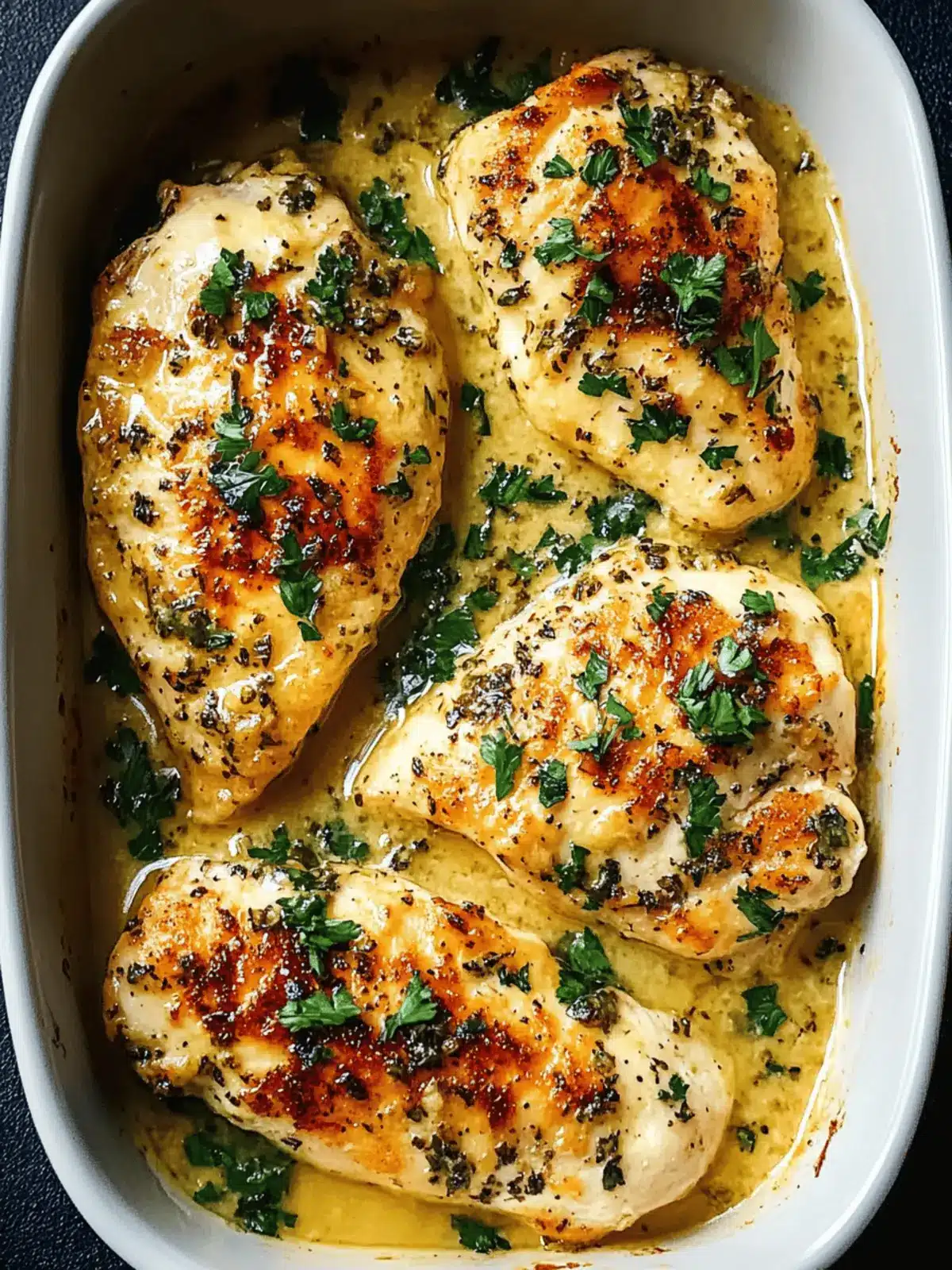 Garlic Butter Baked Chicken Breast - Juicy Perfection Awaits 3 Garlic Butter Baked Chicken Breast