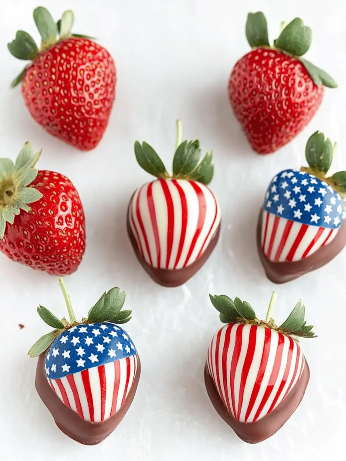 Patriotic Chocolate-Covered Strawberries for Easy Festive Fun 5 Patriotic Chocolate-Covered Strawberries