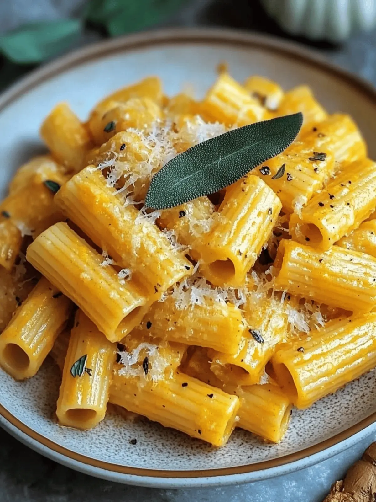 Delightful Pumpkin Sage Rigatoni for Cozy Fall Dinners 4 Pumpkin Sage Rigatoni