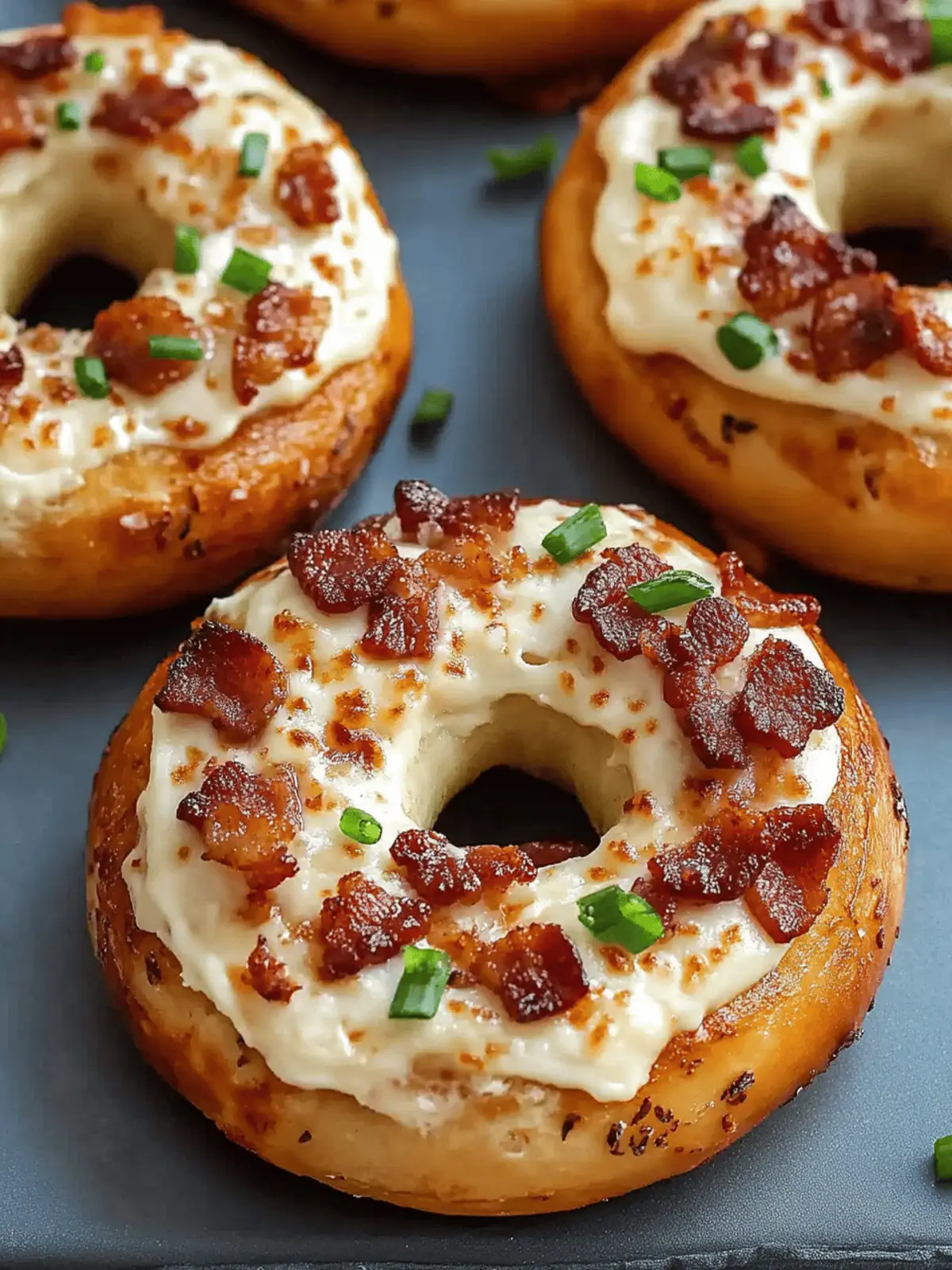 Bacon Cream Cheese Bagels: Epic Breakfast Bliss Awaits 5 Bacon Cream Cheese Bagels