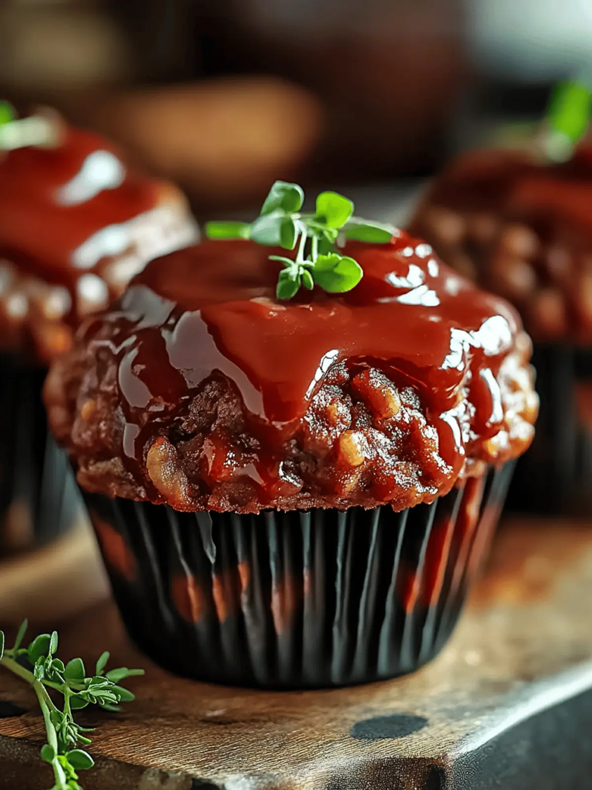 Juicy Meatloaf Muffins: Comfort Food Made Easy and Fun 3 meatloaf muffins