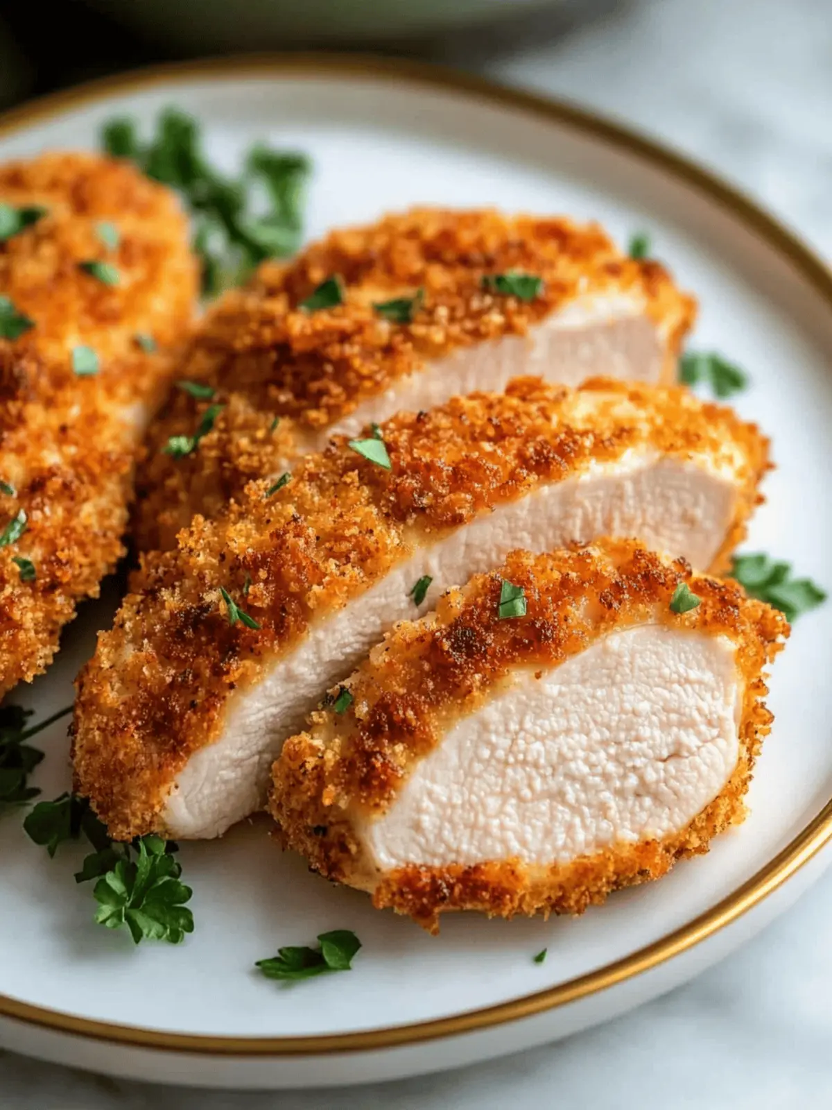Crispy Panko Parmesan Crusted Chicken Breasts for Quick Delights 5 Crispy Panko Parmesan Crusted Chicken Breasts