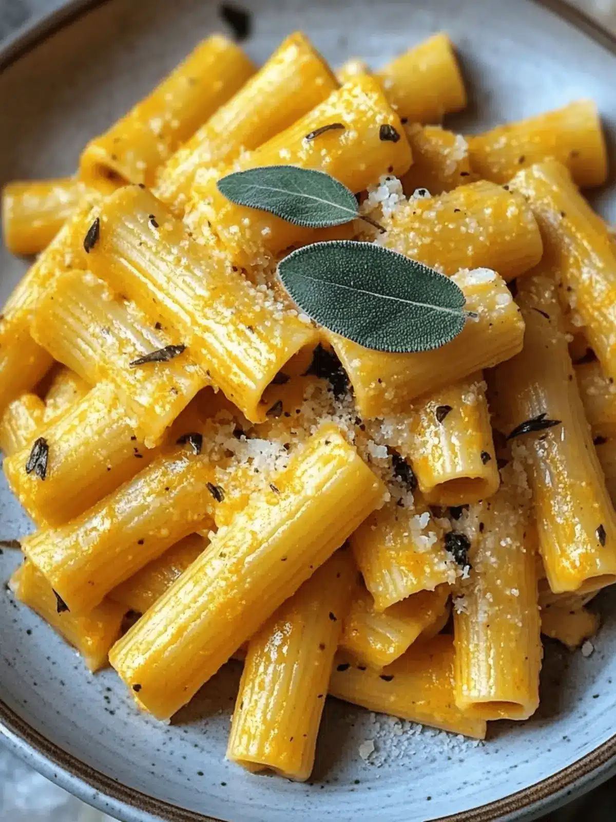 Delightful Pumpkin Sage Rigatoni for Cozy Fall Dinners 2 Pumpkin Sage Rigatoni
