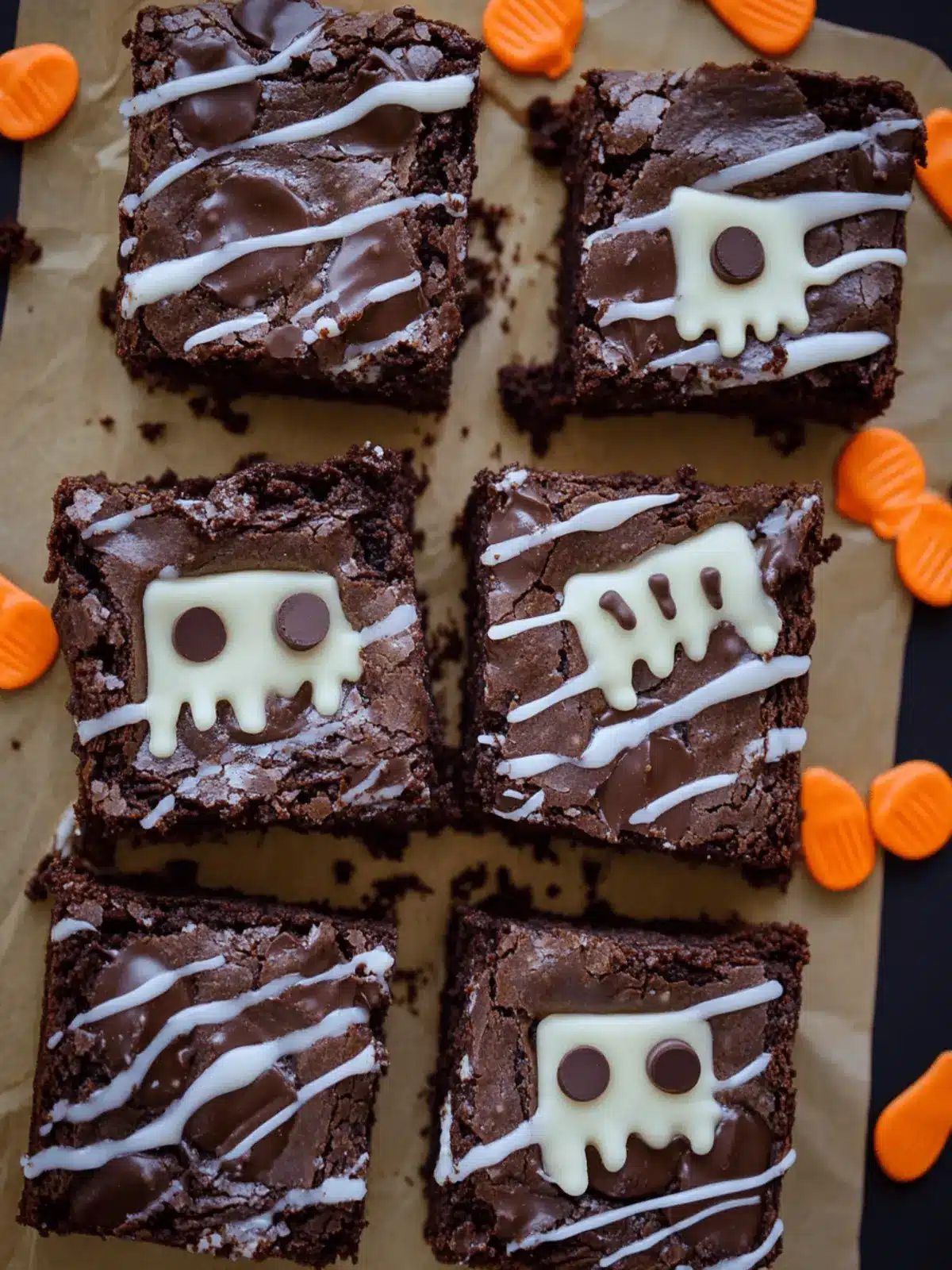 Spooky Halloween Brownies: 3 Fun Variations to Try! 3 Halloween Brownies