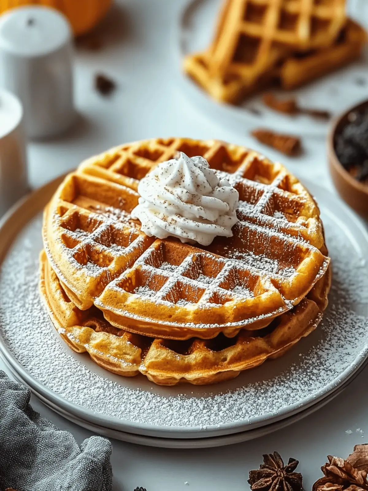 Pumpkin Chai Spice Waffles That Warm Your Fall Mornings 3 Pumpkin Chai Spice Waffles