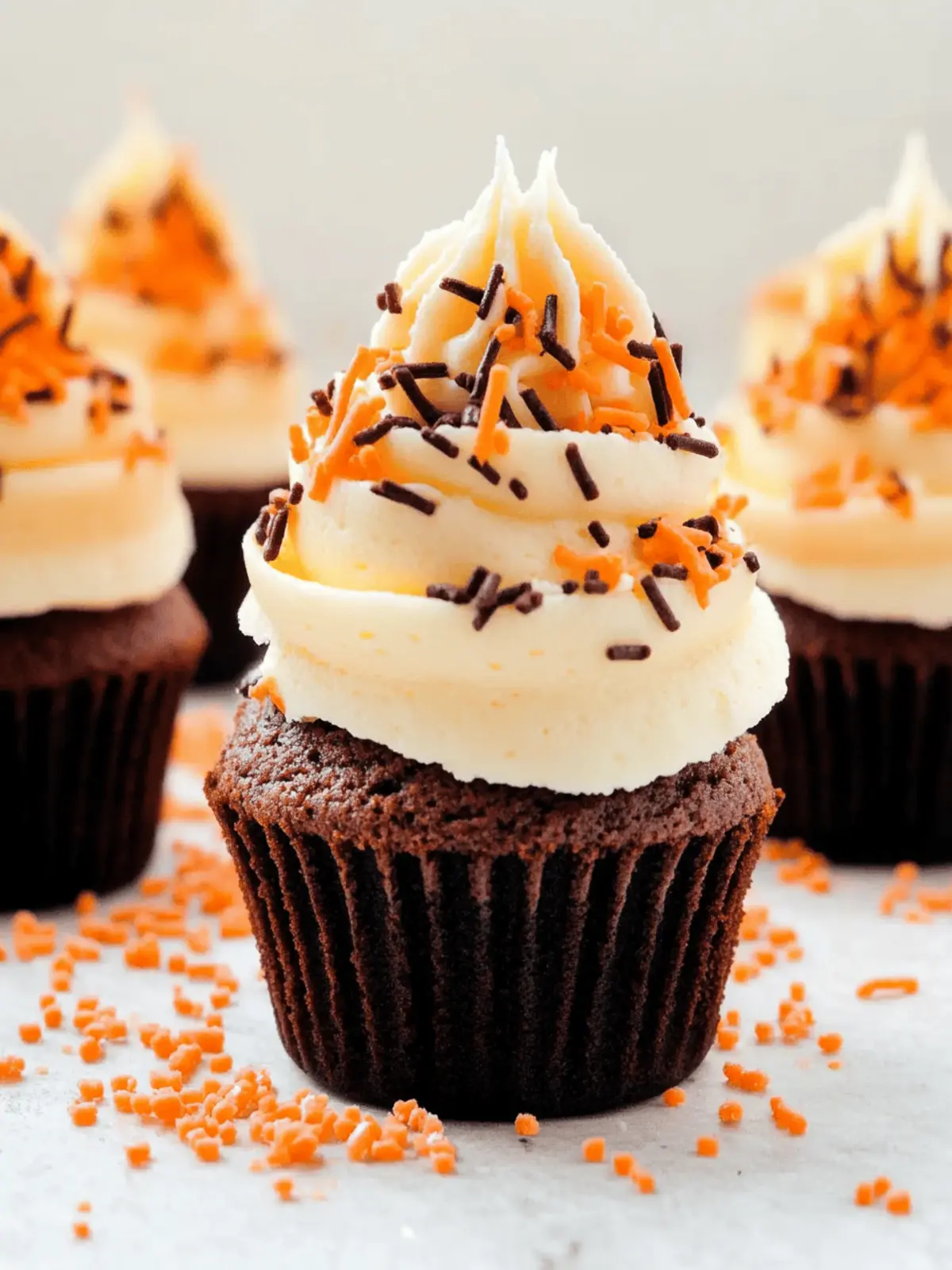 Halloween Brownie Cupcakes for a Spooktacular Treat! 3 Brownie Cupcakes