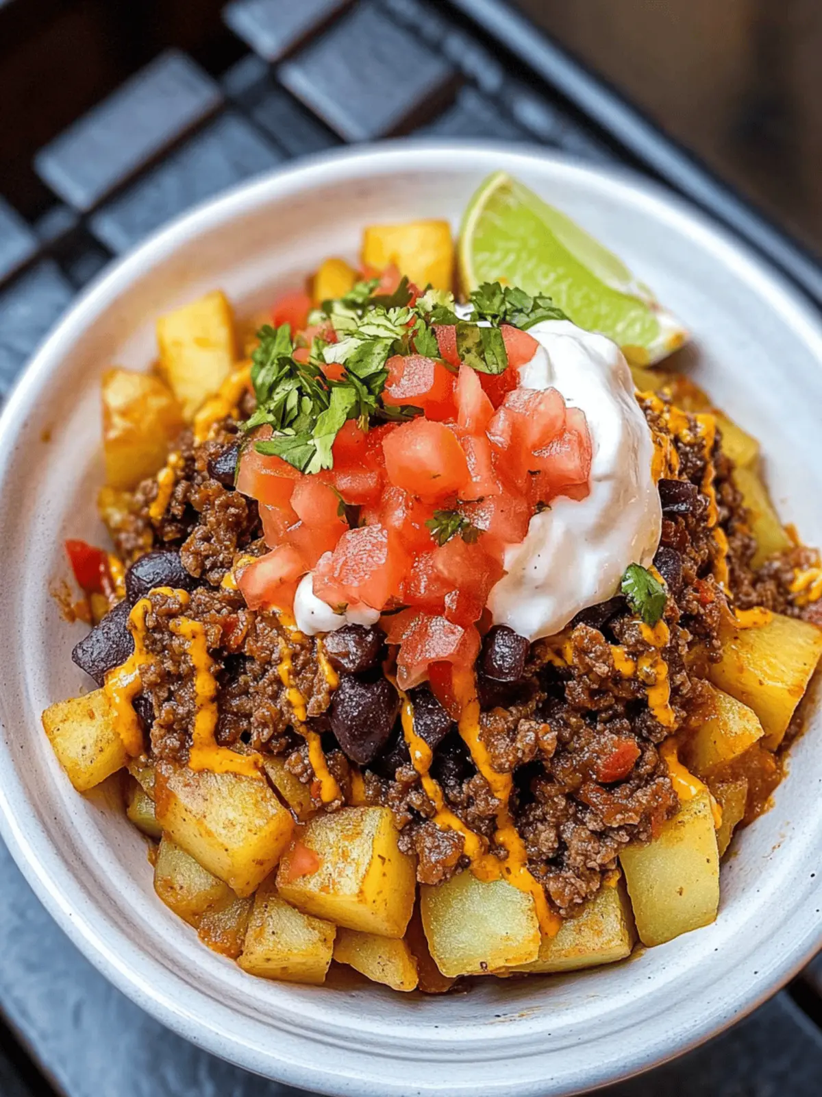 Ground Beef and Potato Taco Bowl: Your New Family Favorite 4 Ground Beef and Potato Taco Bowl