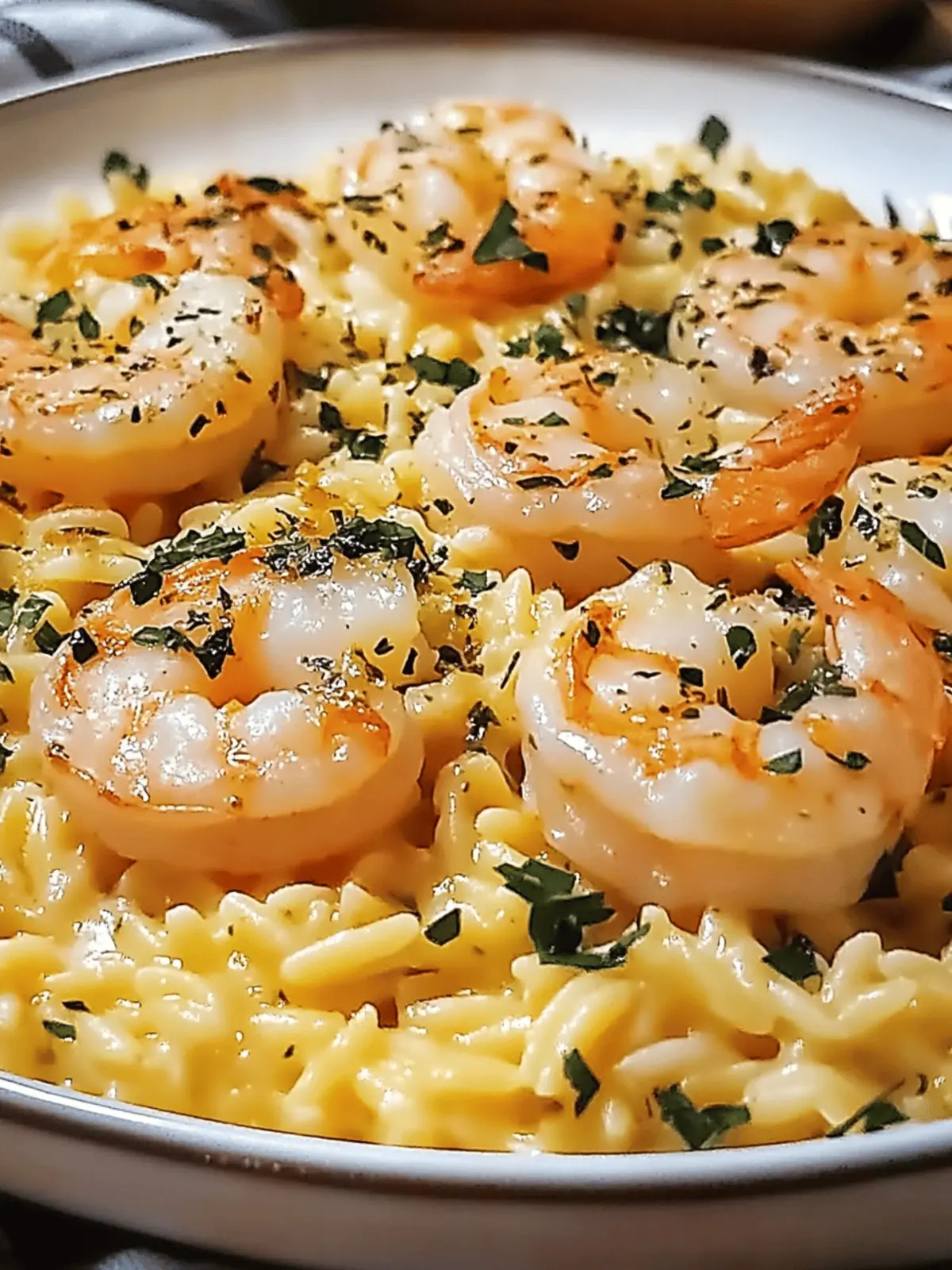 One Pan Parmesan Orzo with Shrimp for Effortless Dinners 4 One Pan Parmesan Orzo with Shrimp