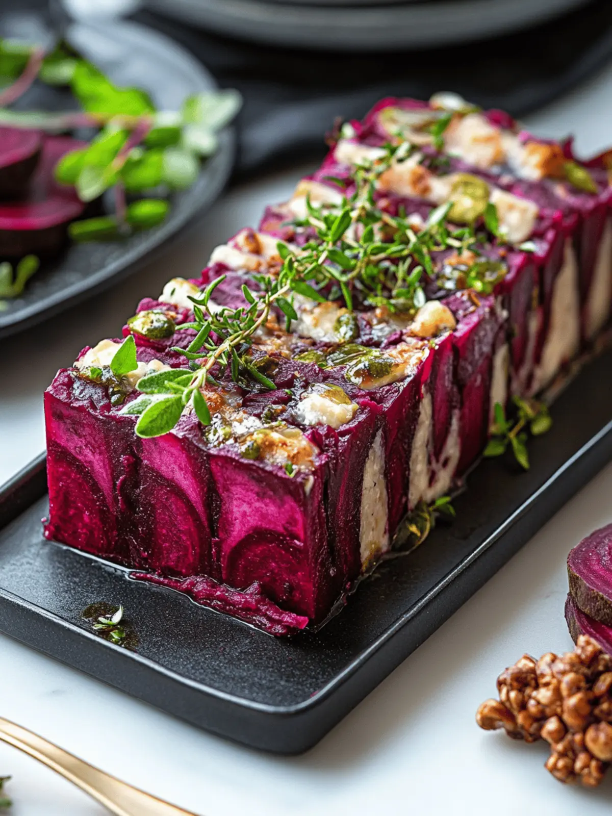 Vibrant Beetroot and Goat's Cheese Terrine for Effortless Entertaining 4 Beetroot and Goat’s Cheese Terrine