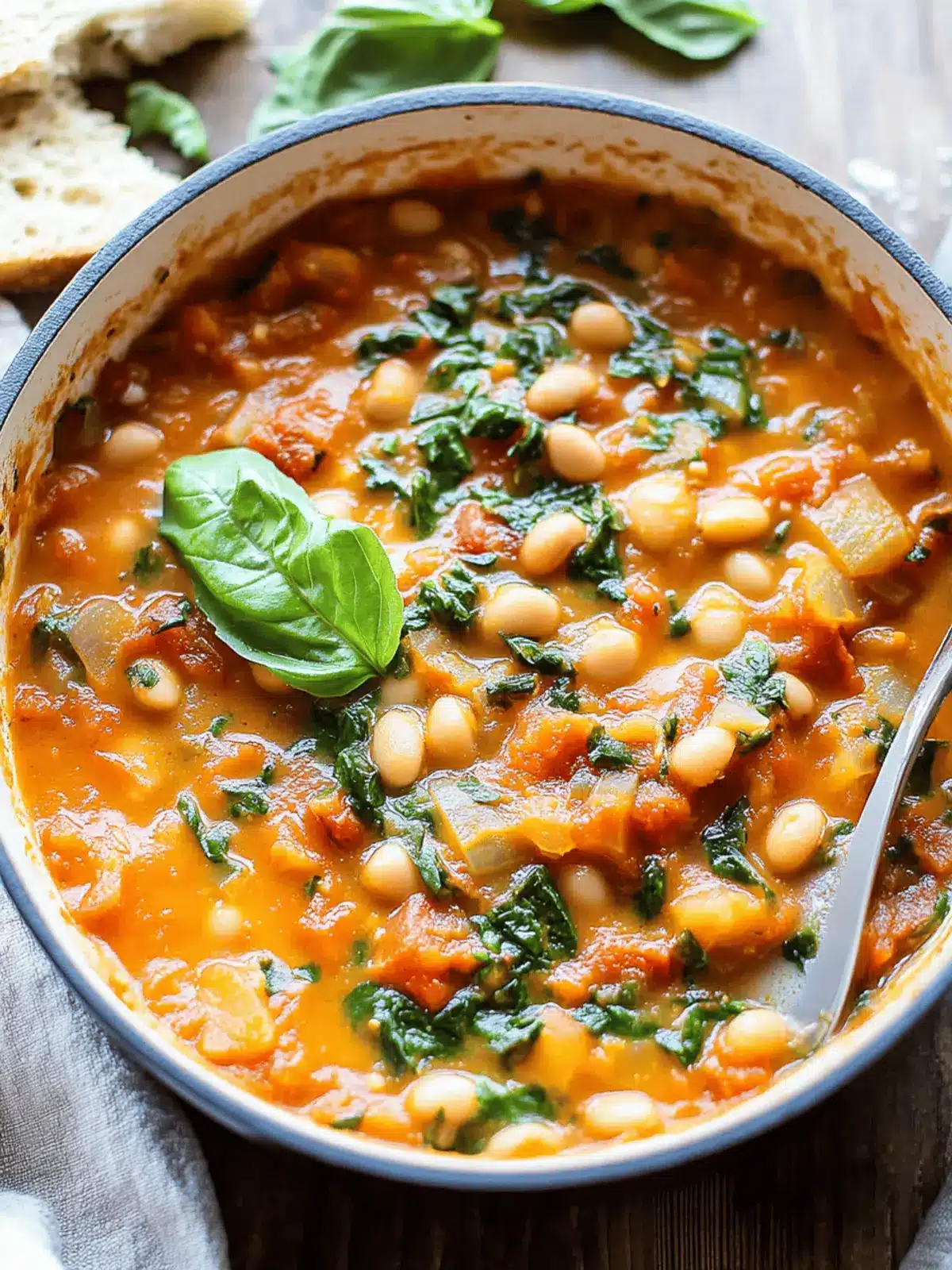 Creamy Tomato White Bean Stew Ready in 25 Minutes or Less 3 Creamy Tomato White Bean Stew